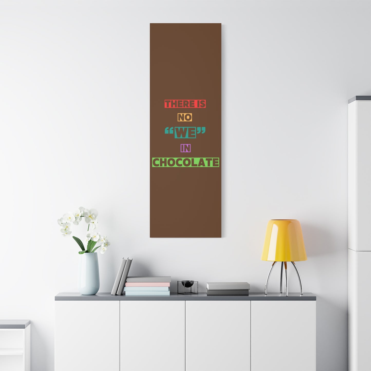 Chocolate Lovers Wall Art, Fun Kitchen Decor, Gift for Foodies, Unique Home Accent, Art Print for Chocolate Lovers
