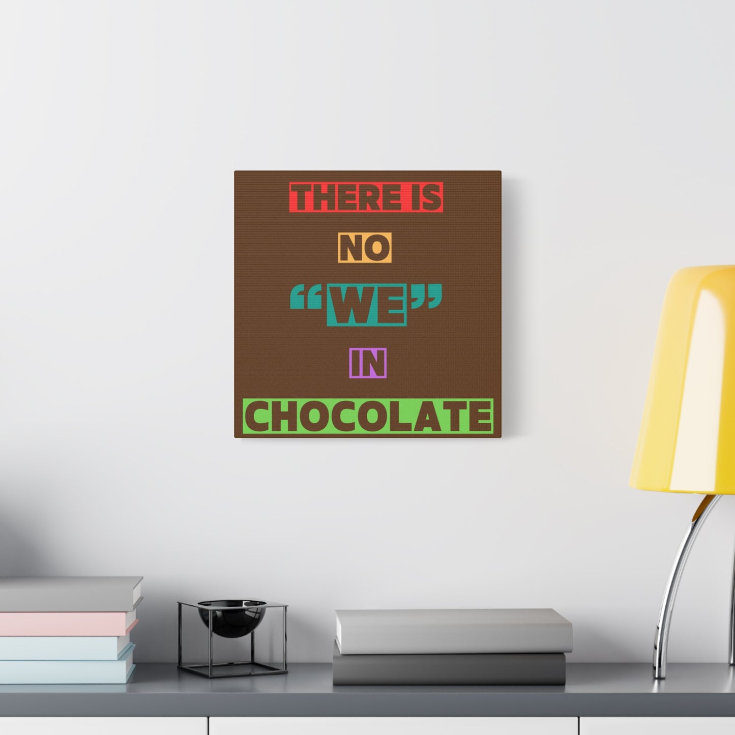 Chocolate Lovers Wall Art, Fun Kitchen Decor, Gift for Foodies, Unique Home Accent, Art Print for Chocolate Lovers
