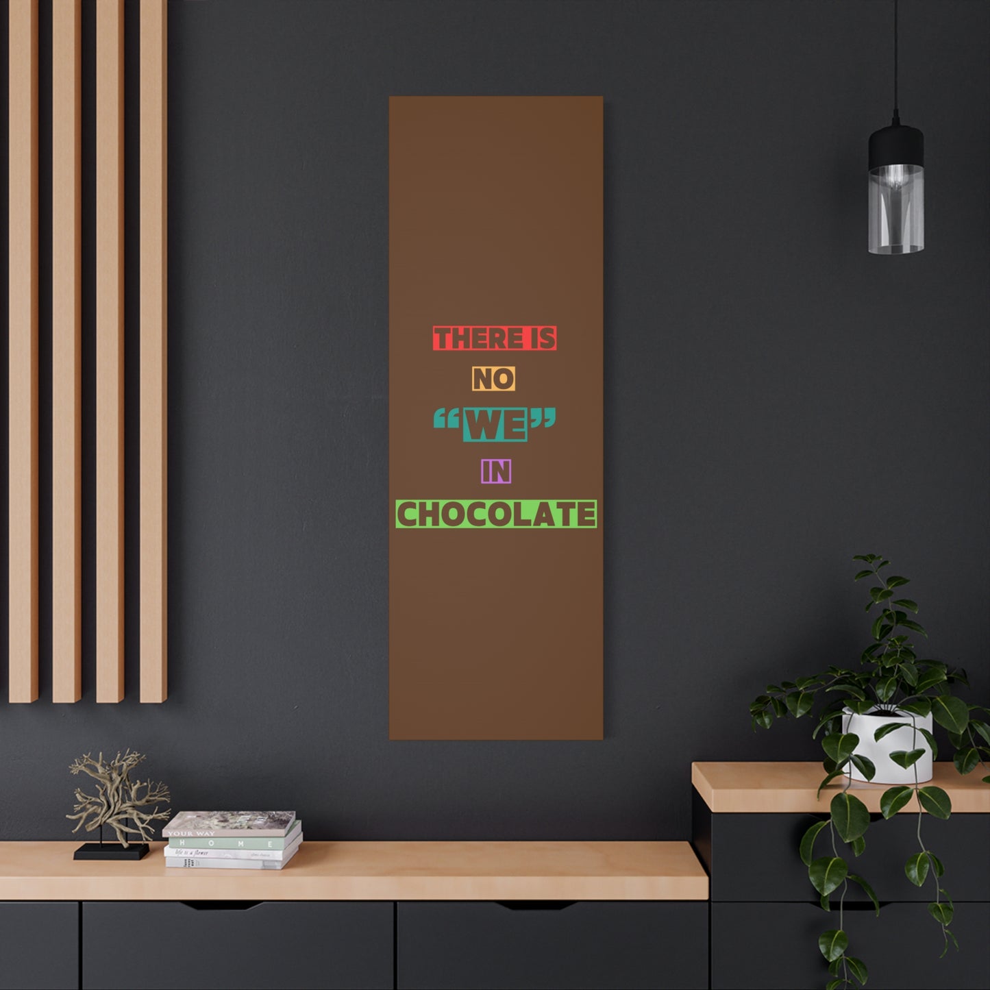 Chocolate Lovers Wall Art, Fun Kitchen Decor, Gift for Foodies, Unique Home Accent, Art Print for Chocolate Lovers