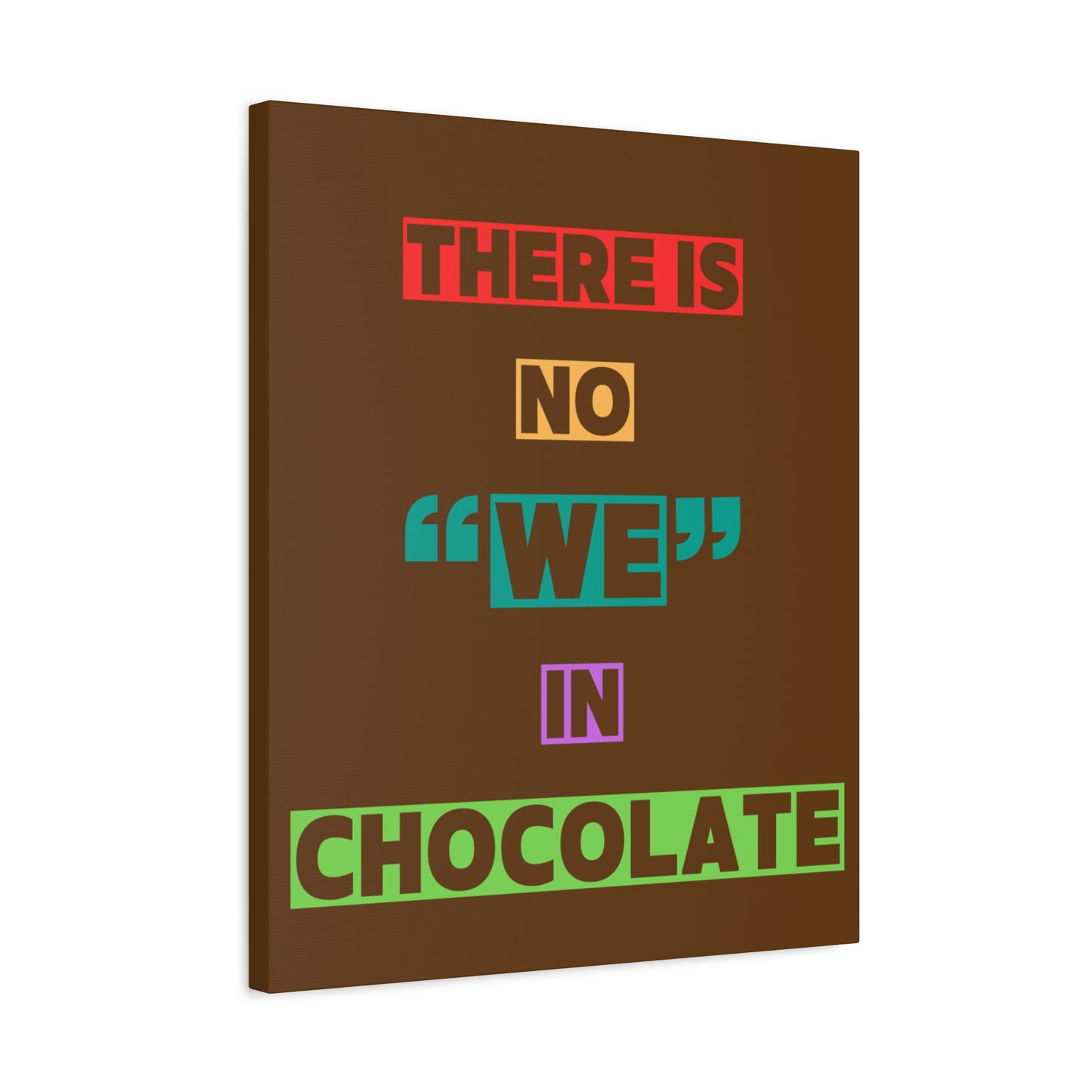 Chocolate Lovers Wall Art, Fun Kitchen Decor, Gift for Foodies, Unique Home Accent, Art Print for Chocolate Lovers