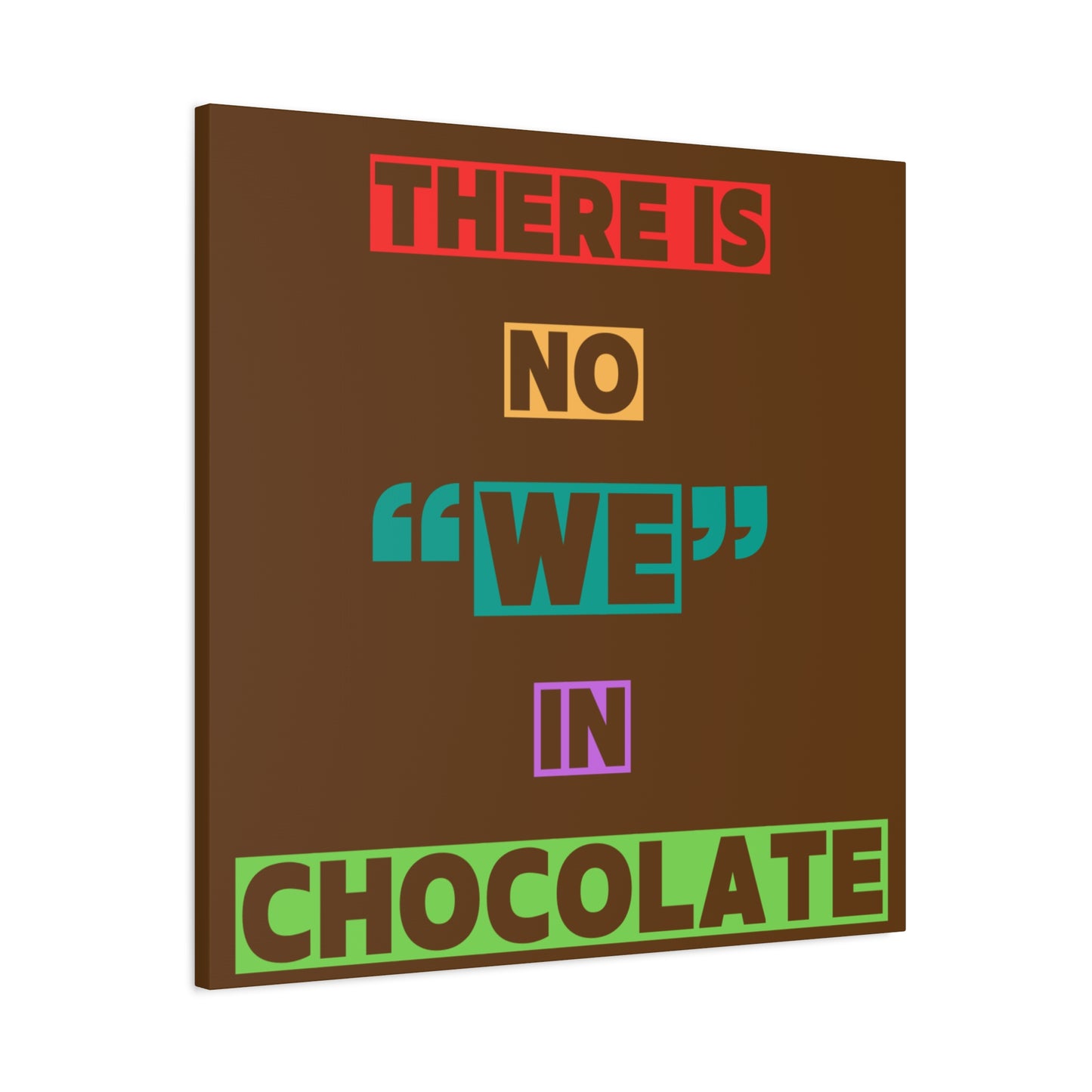 Chocolate Lovers Wall Art, Fun Kitchen Decor, Gift for Foodies, Unique Home Accent, Art Print for Chocolate Lovers