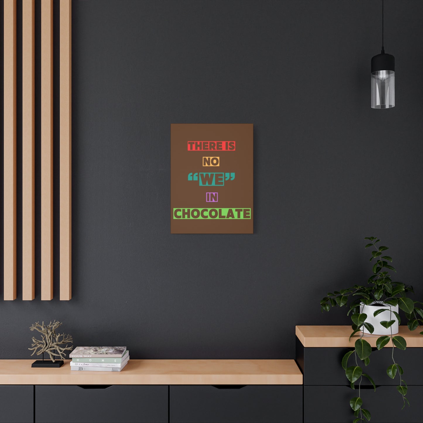 Chocolate Lovers Wall Art, Fun Kitchen Decor, Gift for Foodies, Unique Home Accent, Art Print for Chocolate Lovers