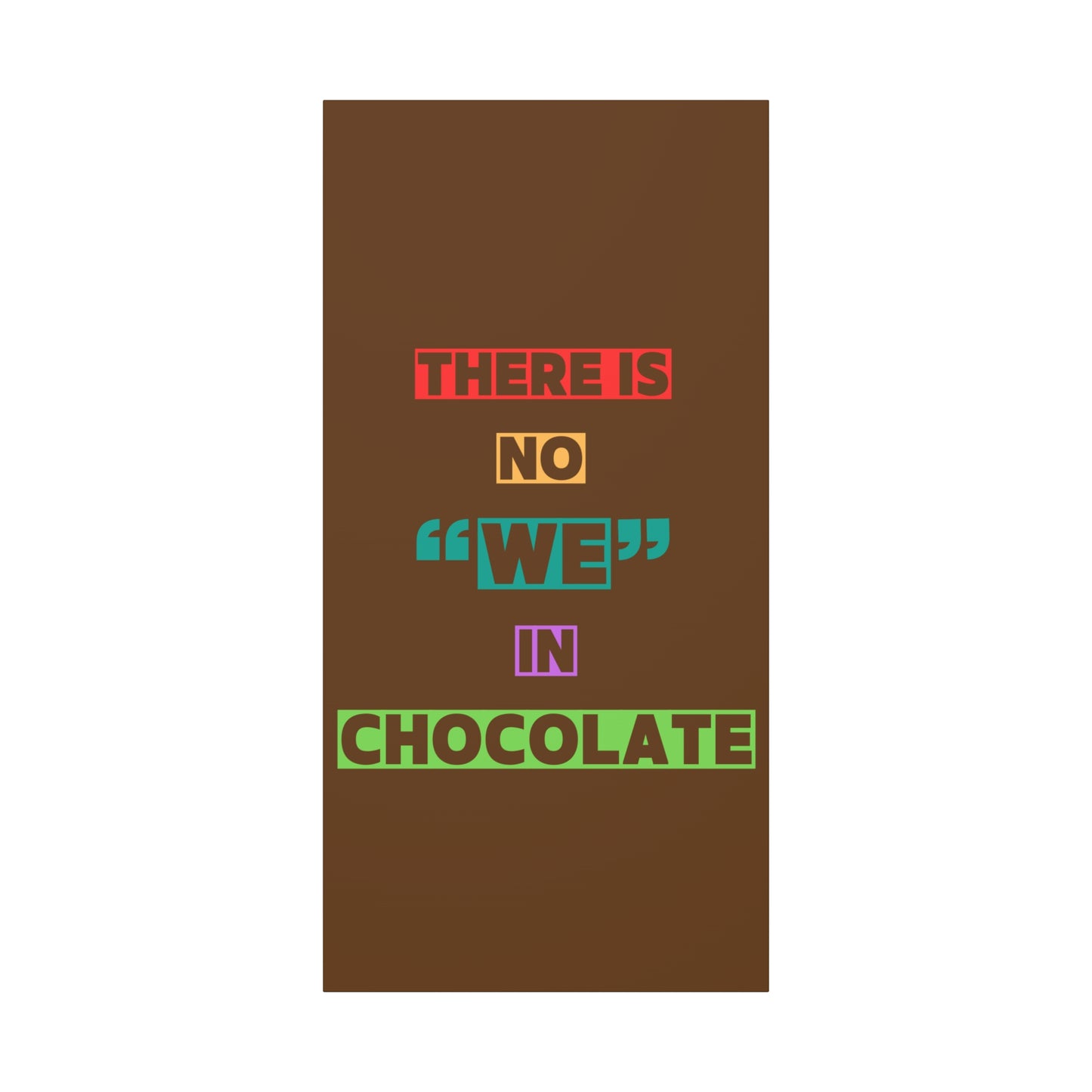Chocolate Lovers Wall Art, Fun Kitchen Decor, Gift for Foodies, Unique Home Accent, Art Print for Chocolate Lovers