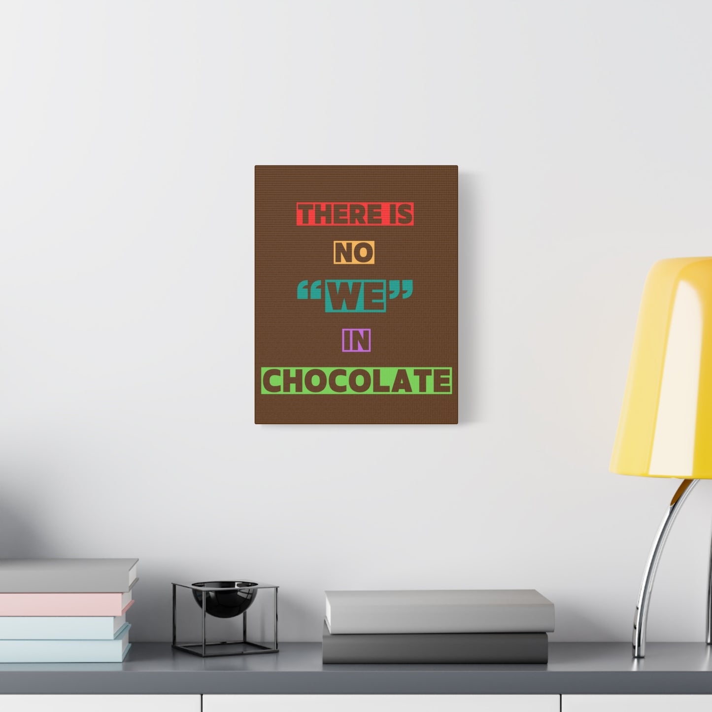 Chocolate Lovers Wall Art, Fun Kitchen Decor, Gift for Foodies, Unique Home Accent, Art Print for Chocolate Lovers