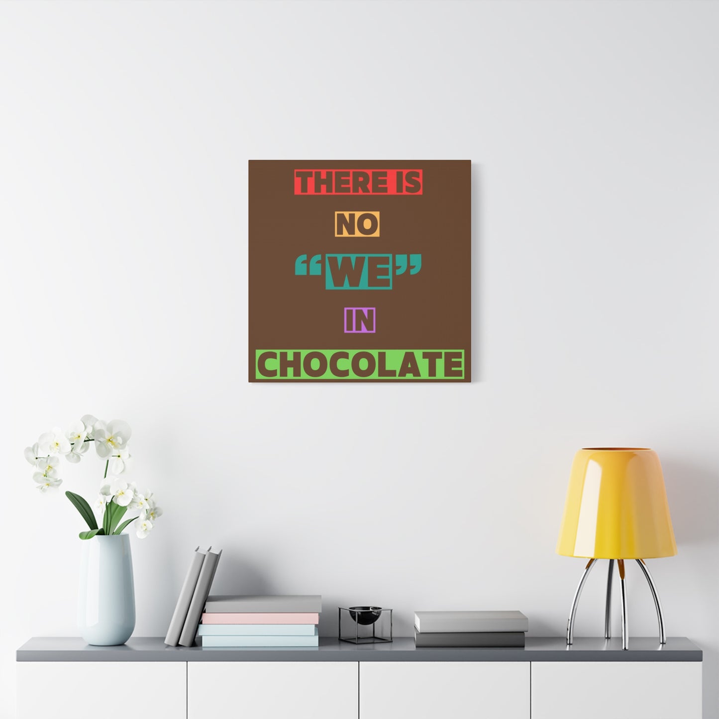 Chocolate Lovers Wall Art, Fun Kitchen Decor, Gift for Foodies, Unique Home Accent, Art Print for Chocolate Lovers