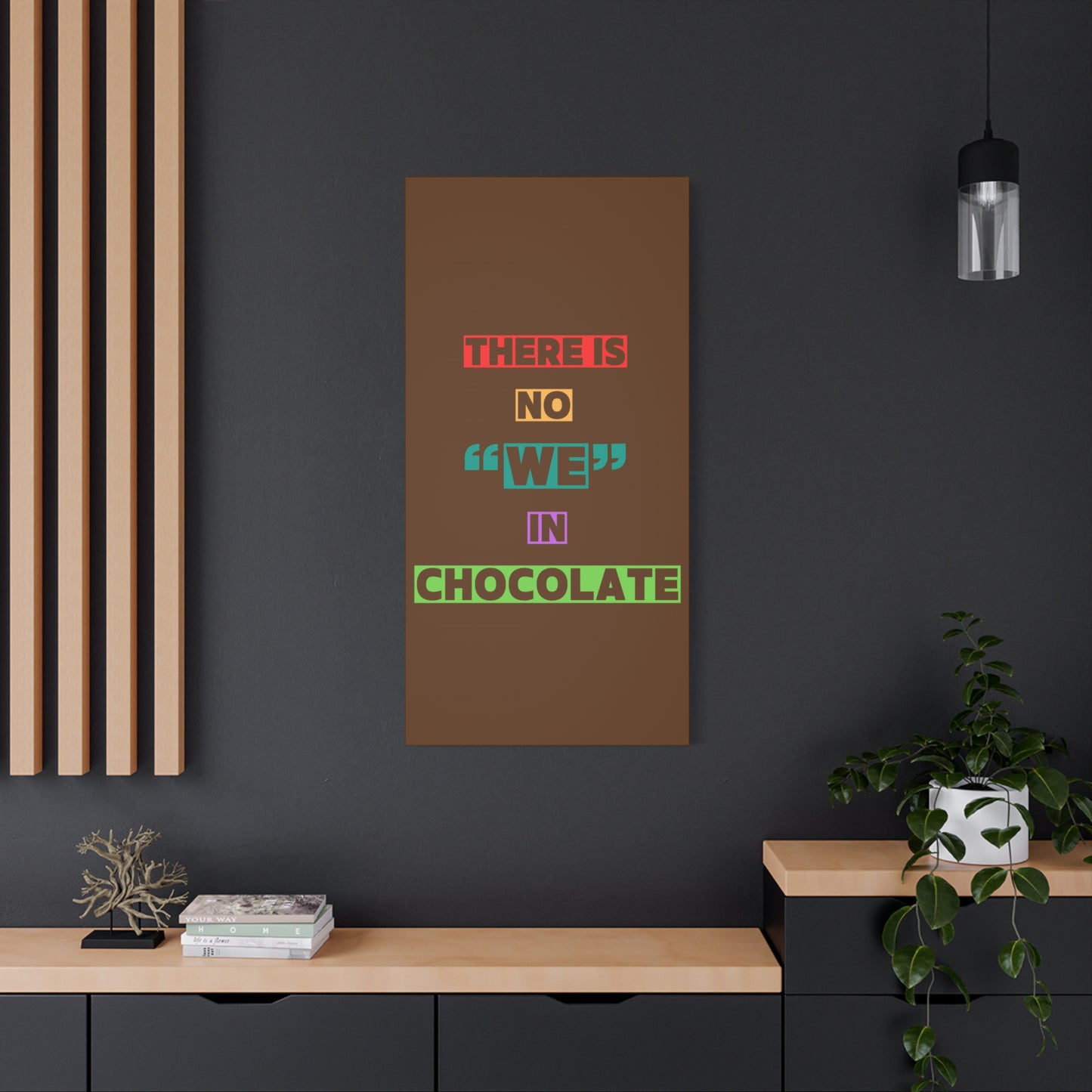 Chocolate Lovers Wall Art, Fun Kitchen Decor, Gift for Foodies, Unique Home Accent, Art Print for Chocolate Lovers