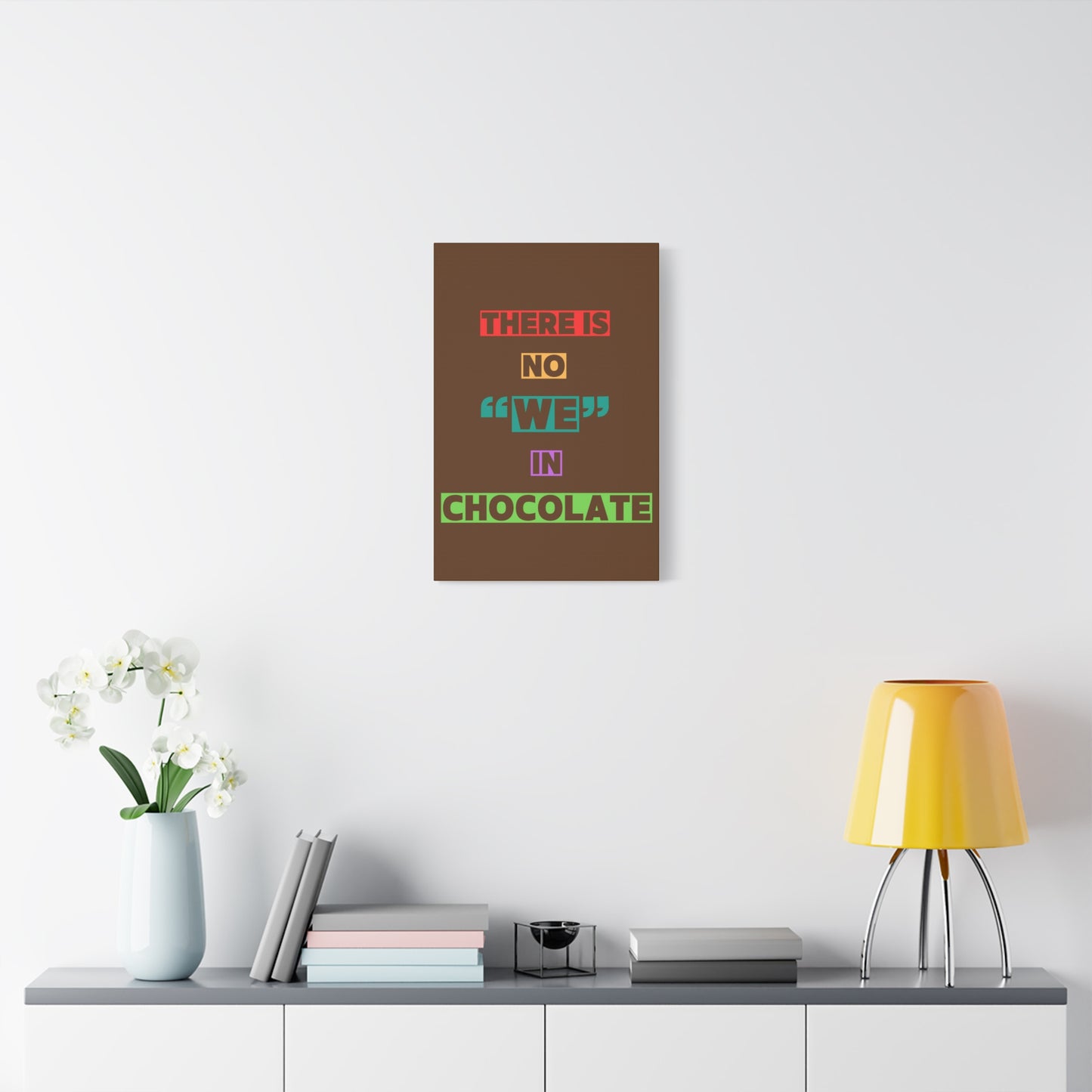 Chocolate Lovers Wall Art, Fun Kitchen Decor, Gift for Foodies, Unique Home Accent, Art Print for Chocolate Lovers