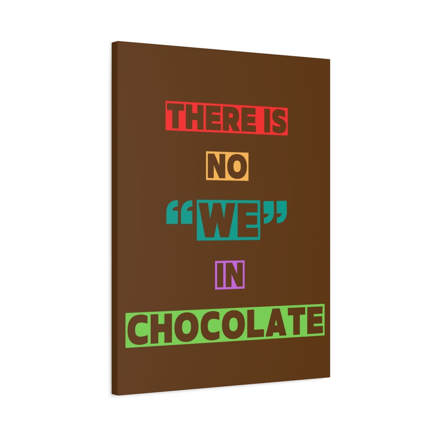 Chocolate Lovers Wall Art, Fun Kitchen Decor, Gift for Foodies, Unique Home Accent, Art Print for Chocolate Lovers