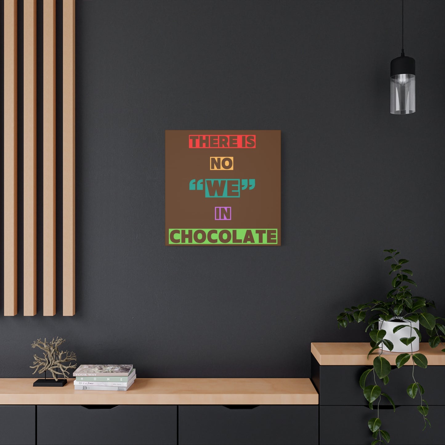 Chocolate Lovers Wall Art, Fun Kitchen Decor, Gift for Foodies, Unique Home Accent, Art Print for Chocolate Lovers