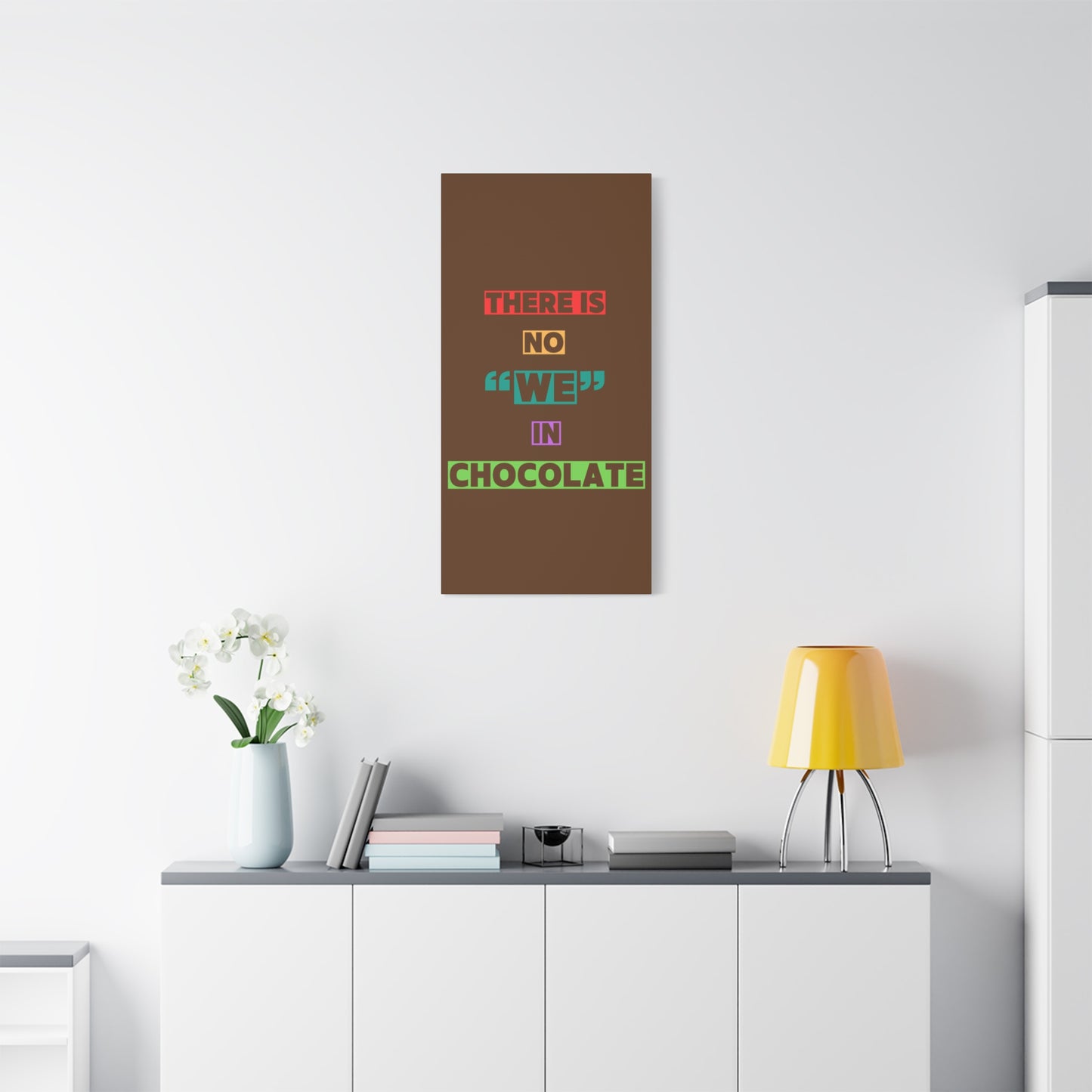 Chocolate Lovers Wall Art, Fun Kitchen Decor, Gift for Foodies, Unique Home Accent, Art Print for Chocolate Lovers