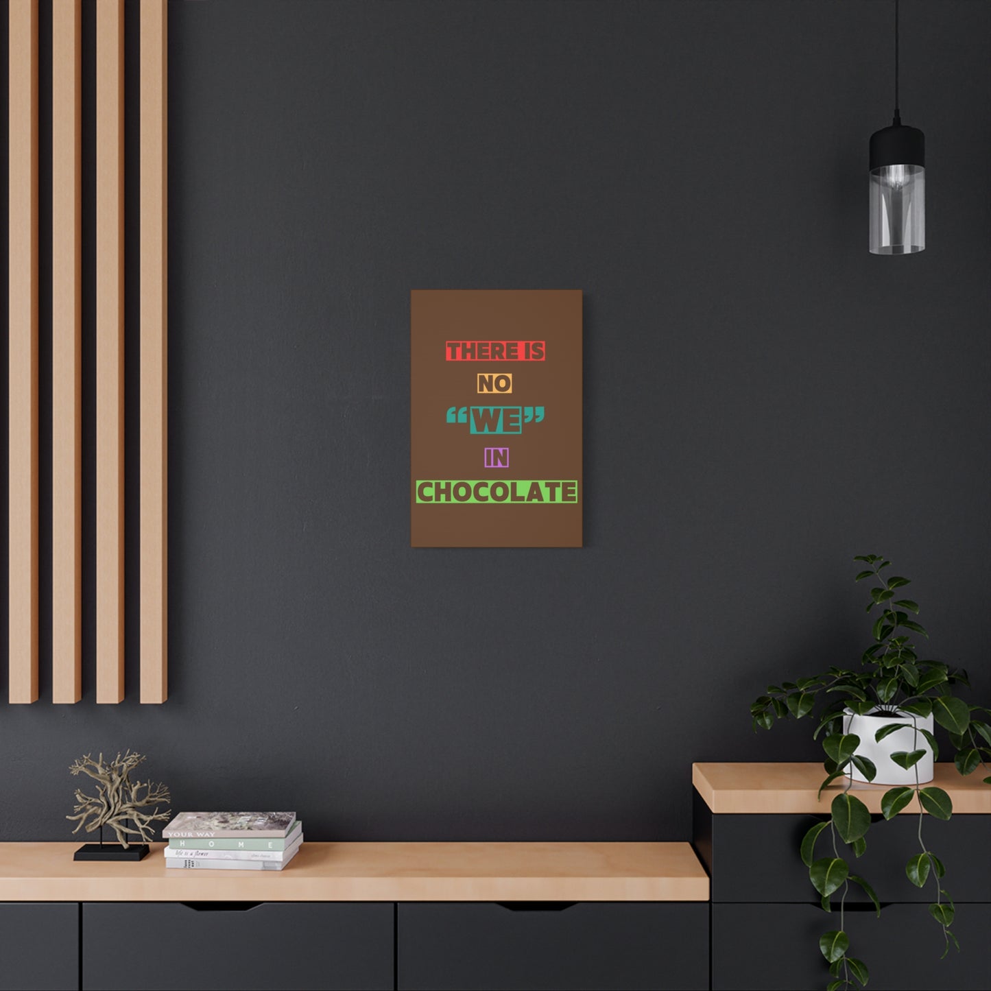 Chocolate Lovers Wall Art, Fun Kitchen Decor, Gift for Foodies, Unique Home Accent, Art Print for Chocolate Lovers