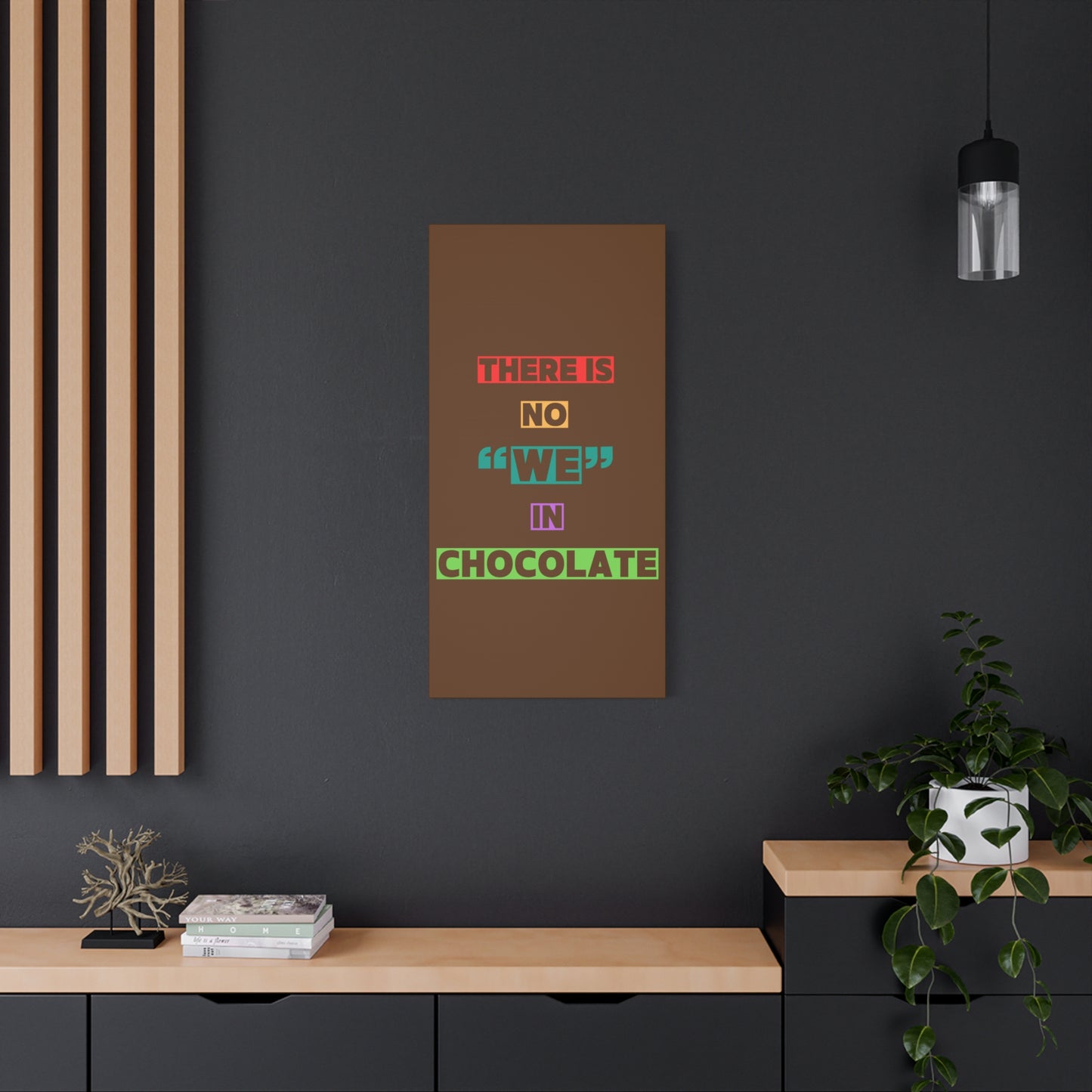 Chocolate Lovers Wall Art, Fun Kitchen Decor, Gift for Foodies, Unique Home Accent, Art Print for Chocolate Lovers