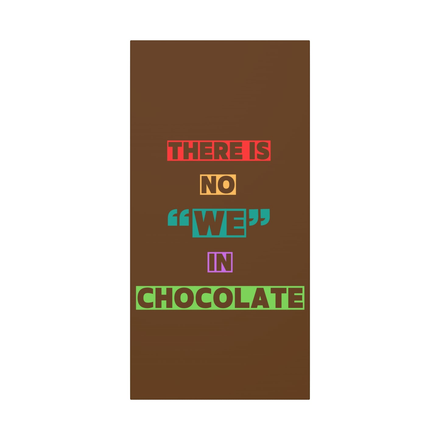 Chocolate Lovers Wall Art, Fun Kitchen Decor, Gift for Foodies, Unique Home Accent, Art Print for Chocolate Lovers