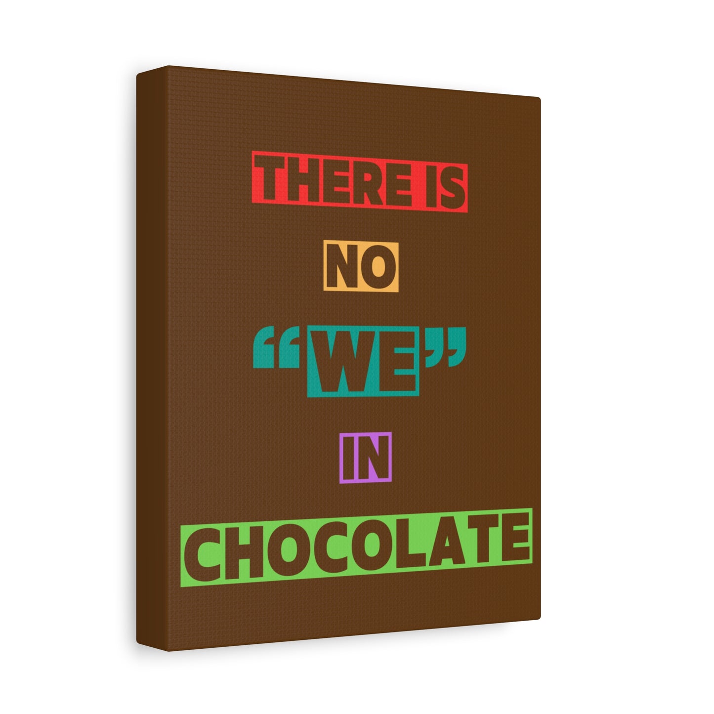 Chocolate Lovers Wall Art, Fun Kitchen Decor, Gift for Foodies, Unique Home Accent, Art Print for Chocolate Lovers