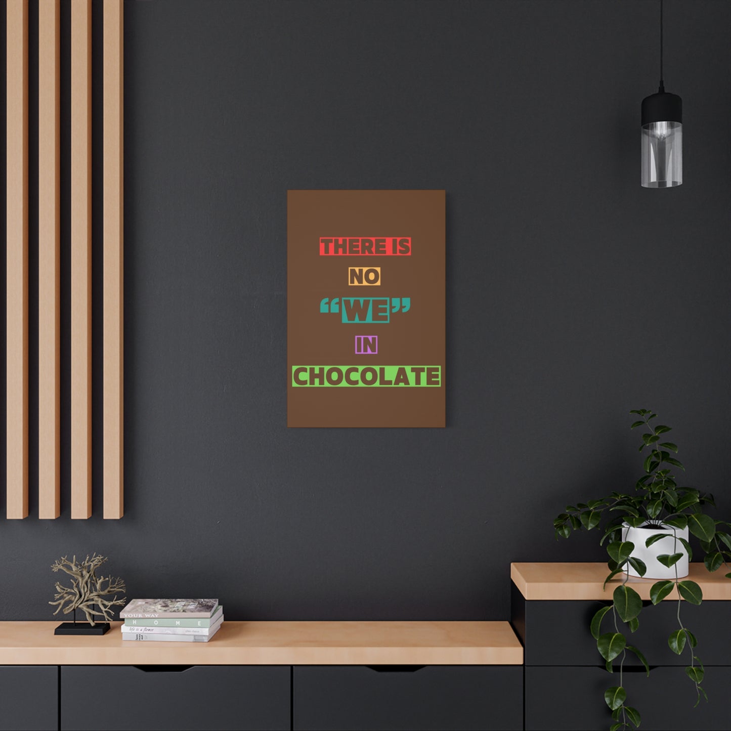 Chocolate Lovers Wall Art, Fun Kitchen Decor, Gift for Foodies, Unique Home Accent, Art Print for Chocolate Lovers