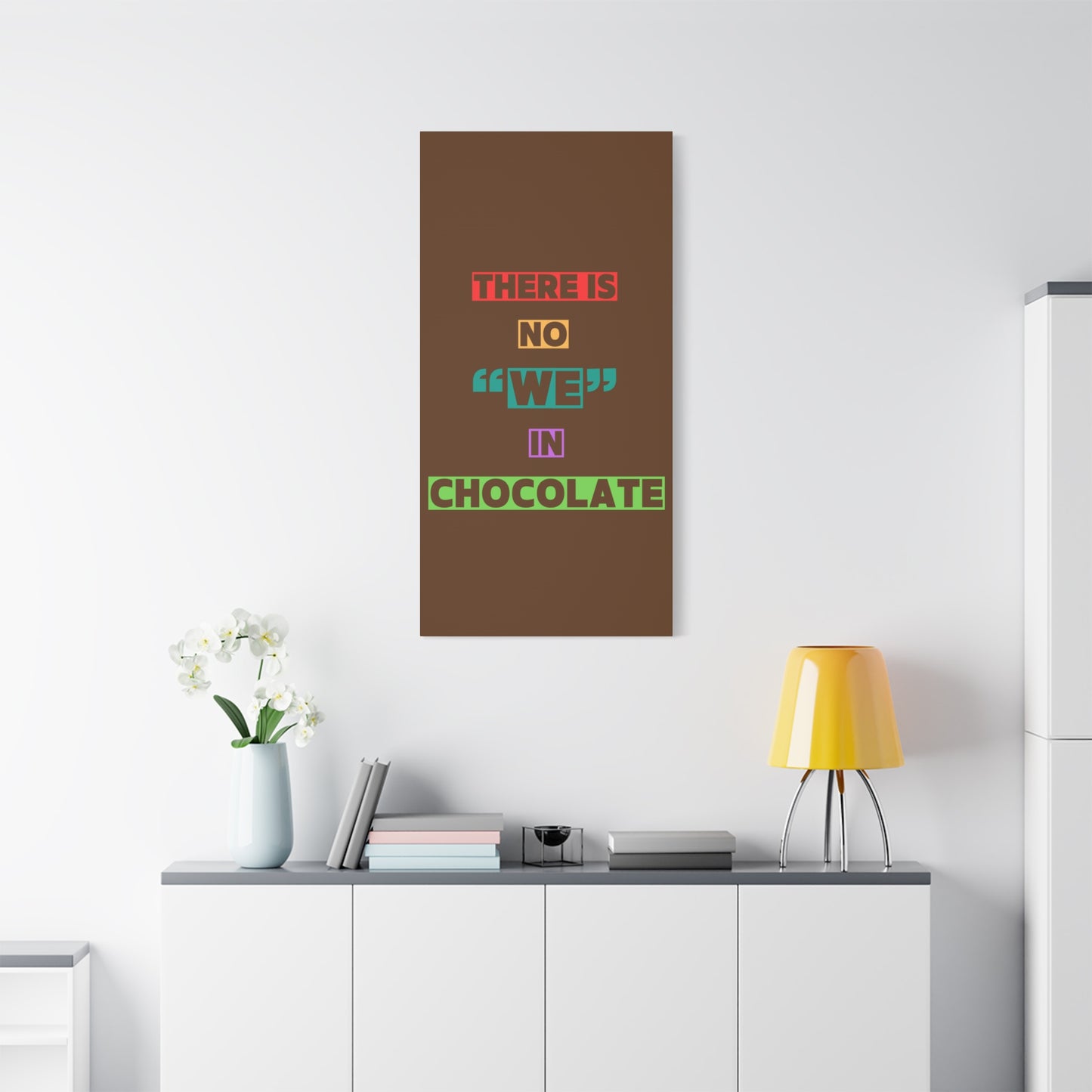 Chocolate Lovers Wall Art, Fun Kitchen Decor, Gift for Foodies, Unique Home Accent, Art Print for Chocolate Lovers