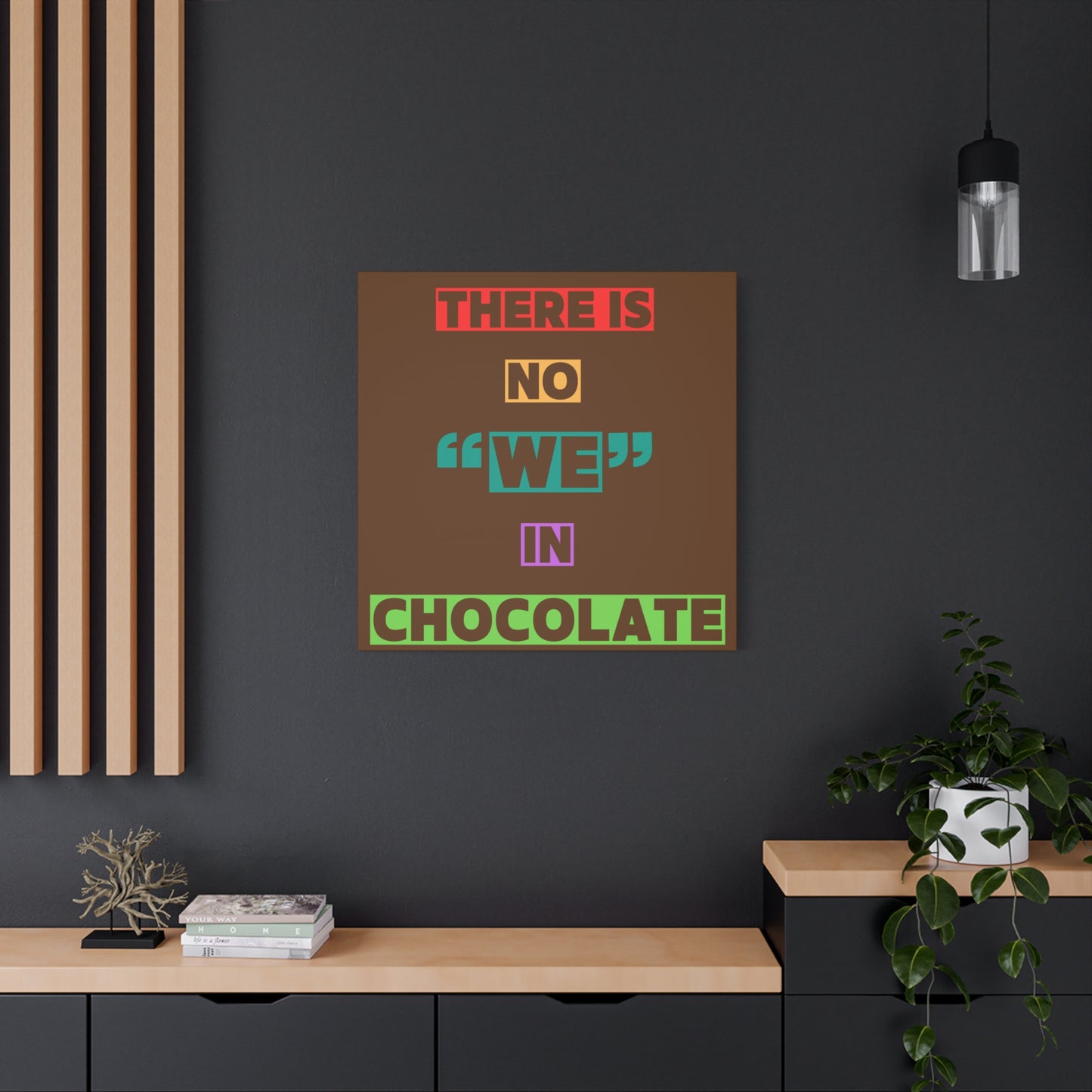 Chocolate Lovers Wall Art, Fun Kitchen Decor, Gift for Foodies, Unique Home Accent, Art Print for Chocolate Lovers