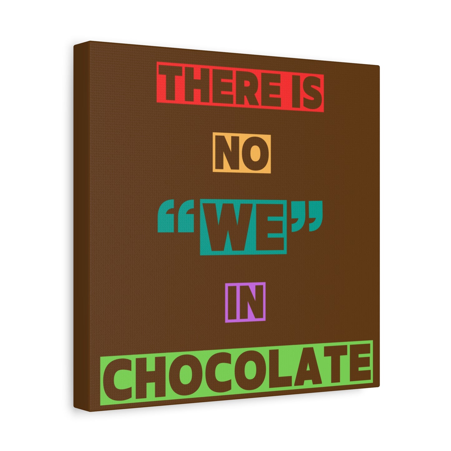 Chocolate Lovers Wall Art, Fun Kitchen Decor, Gift for Foodies, Unique Home Accent, Art Print for Chocolate Lovers