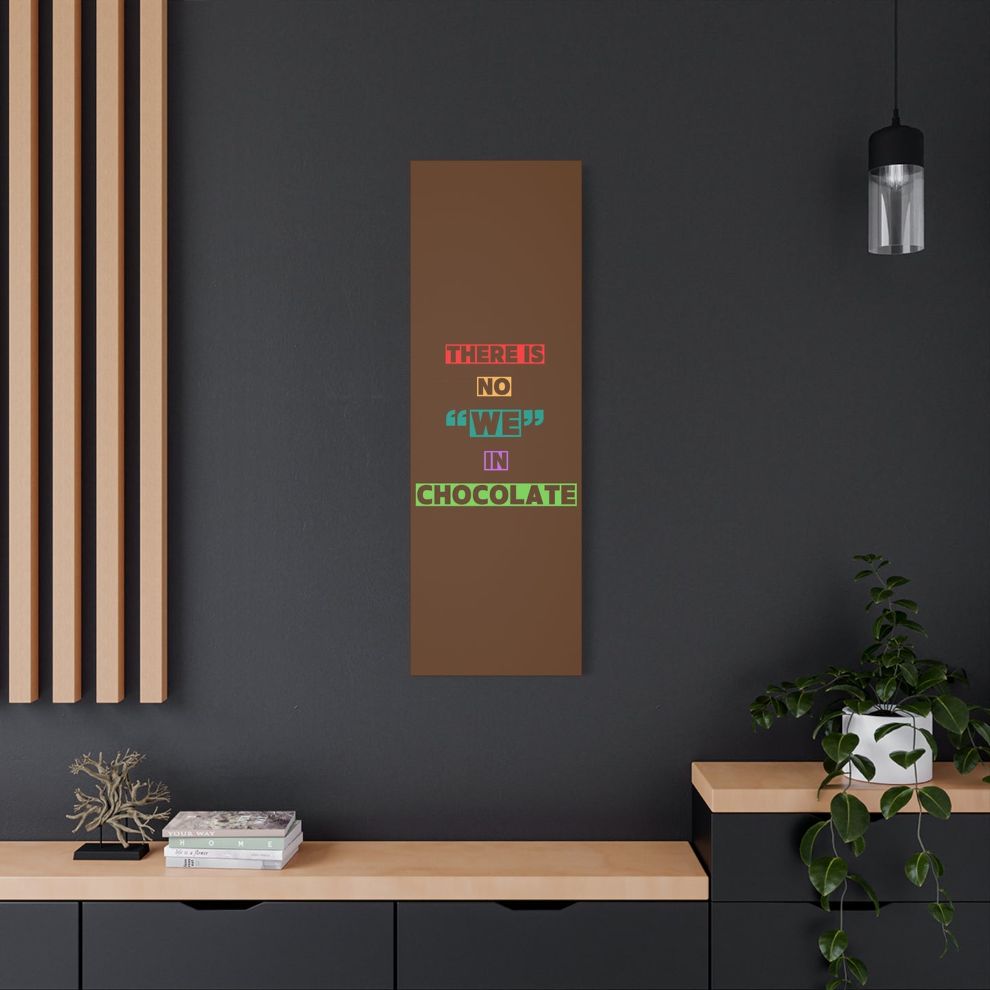 Chocolate Lovers Wall Art, Fun Kitchen Decor, Gift for Foodies, Unique Home Accent, Art Print for Chocolate Lovers