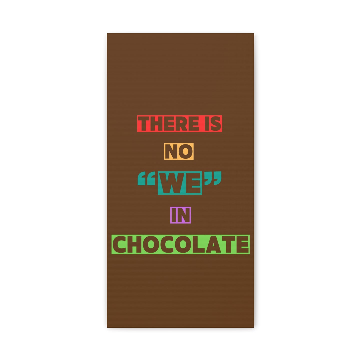 Chocolate Lovers Wall Art, Fun Kitchen Decor, Gift for Foodies, Unique Home Accent, Art Print for Chocolate Lovers