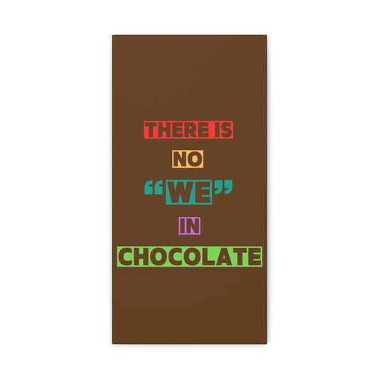Chocolate Lovers Wall Art, Fun Kitchen Decor, Gift for Foodies, Unique Home Accent, Art Print for Chocolate Lovers