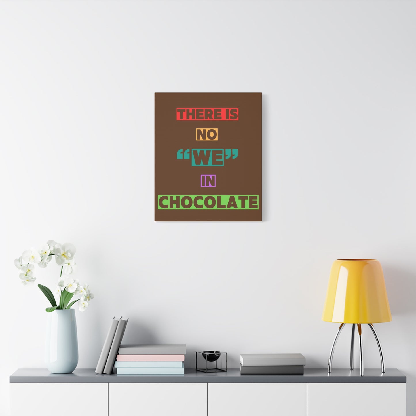 Chocolate Lovers Wall Art, Fun Kitchen Decor, Gift for Foodies, Unique Home Accent, Art Print for Chocolate Lovers