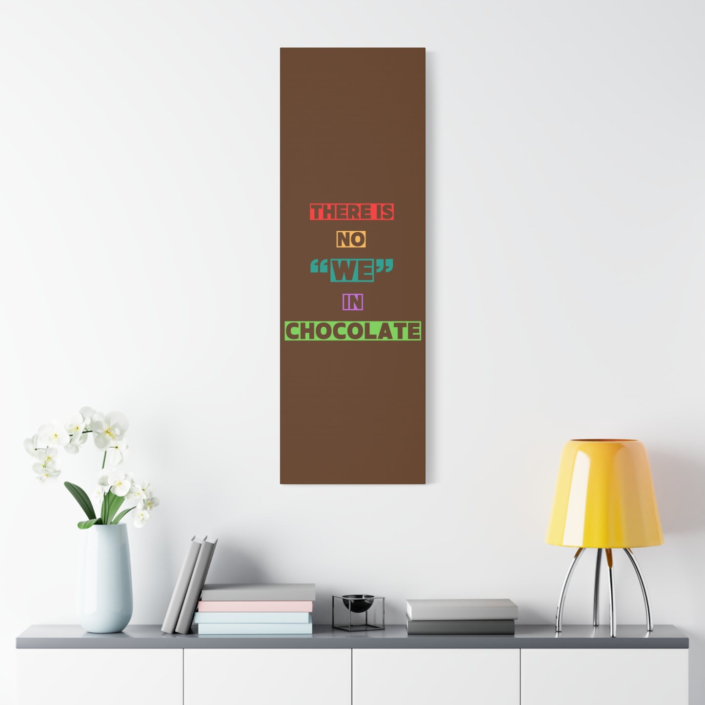 Chocolate Lovers Wall Art, Fun Kitchen Decor, Gift for Foodies, Unique Home Accent, Art Print for Chocolate Lovers