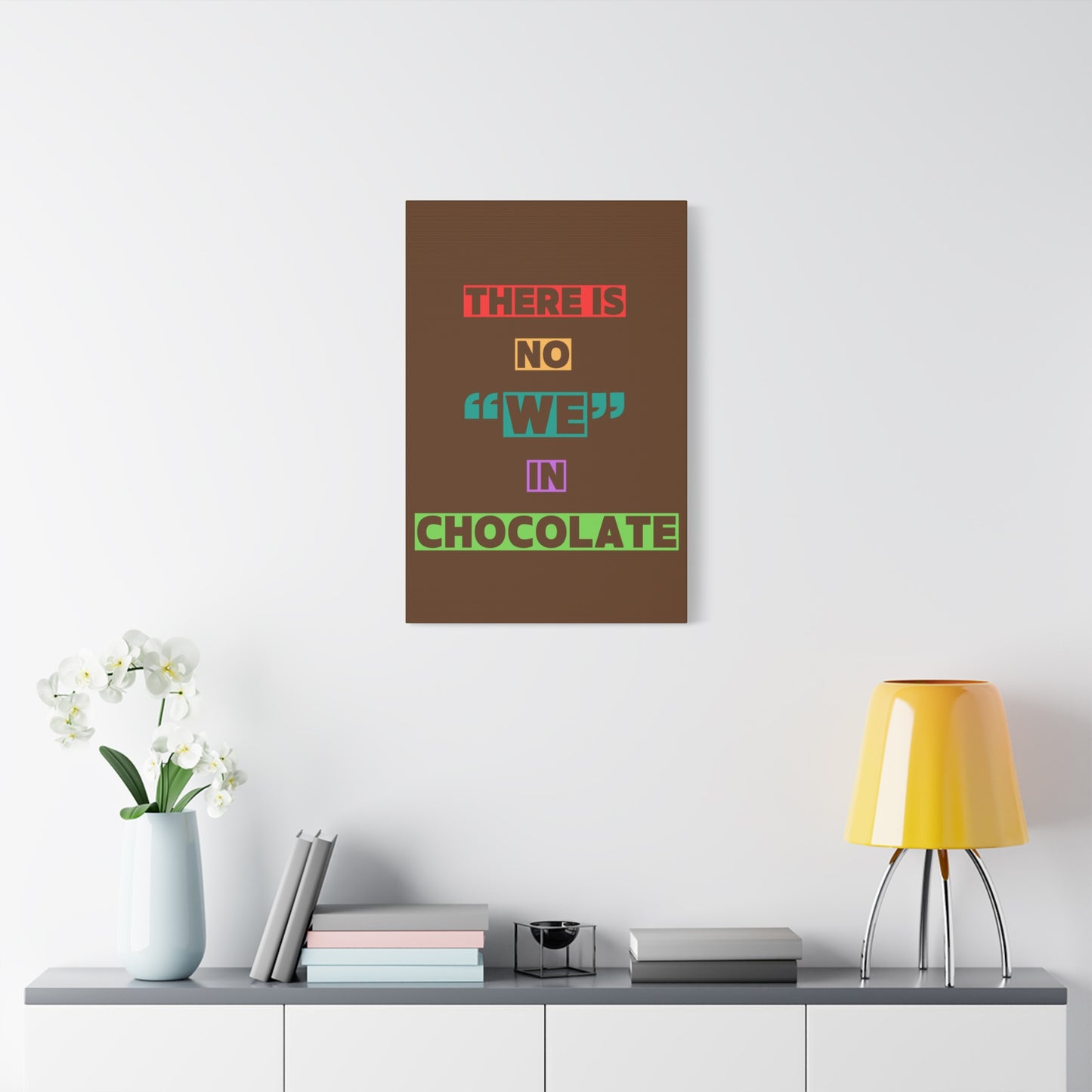 Chocolate Lovers Wall Art, Fun Kitchen Decor, Gift for Foodies, Unique Home Accent, Art Print for Chocolate Lovers