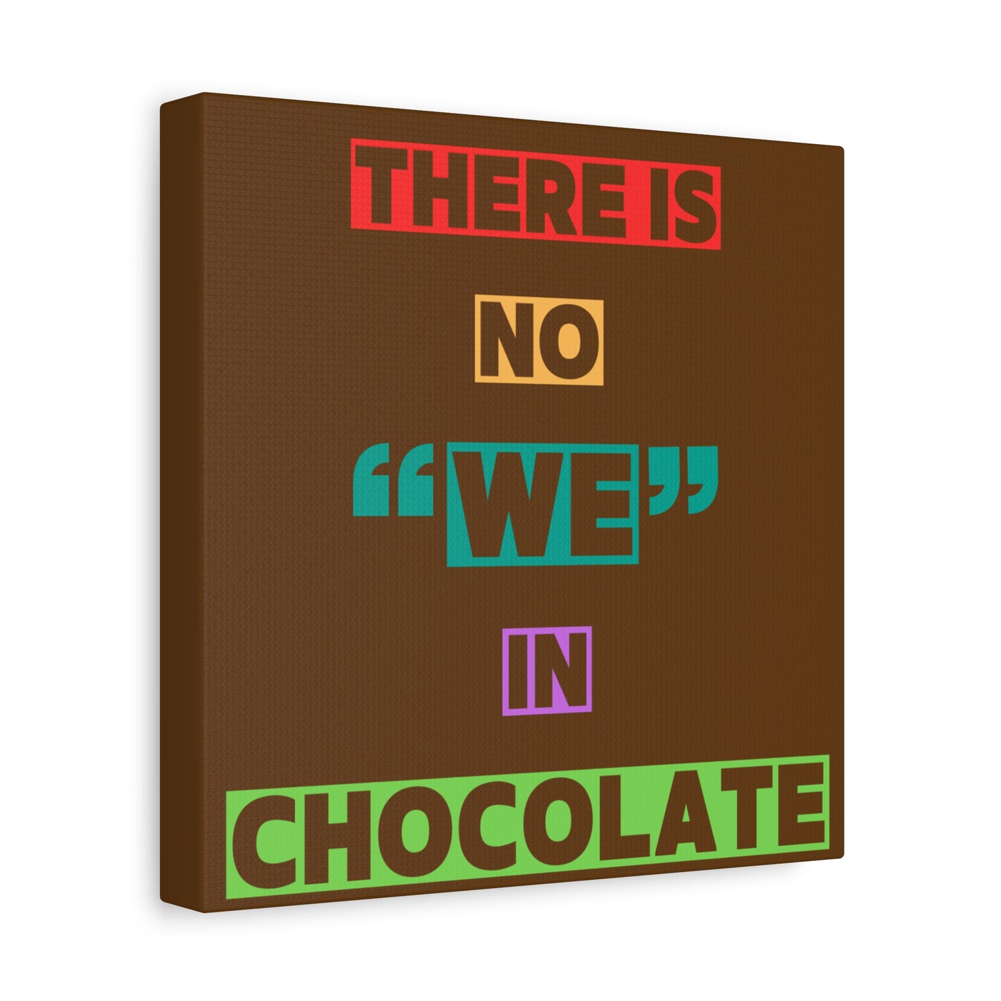 Chocolate Lovers Wall Art, Fun Kitchen Decor, Gift for Foodies, Unique Home Accent, Art Print for Chocolate Lovers