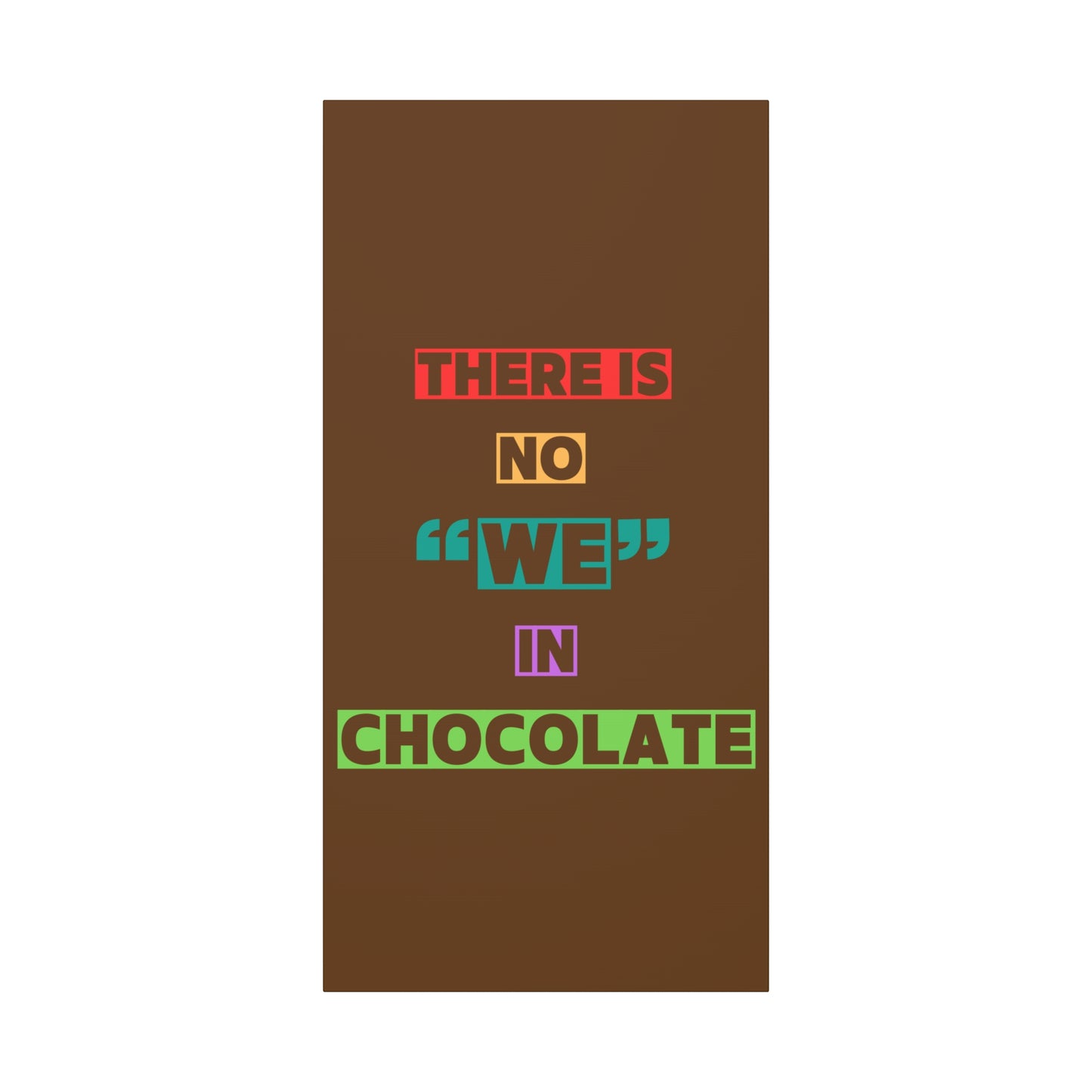Chocolate Lovers Wall Art, Fun Kitchen Decor, Gift for Foodies, Unique Home Accent, Art Print for Chocolate Lovers
