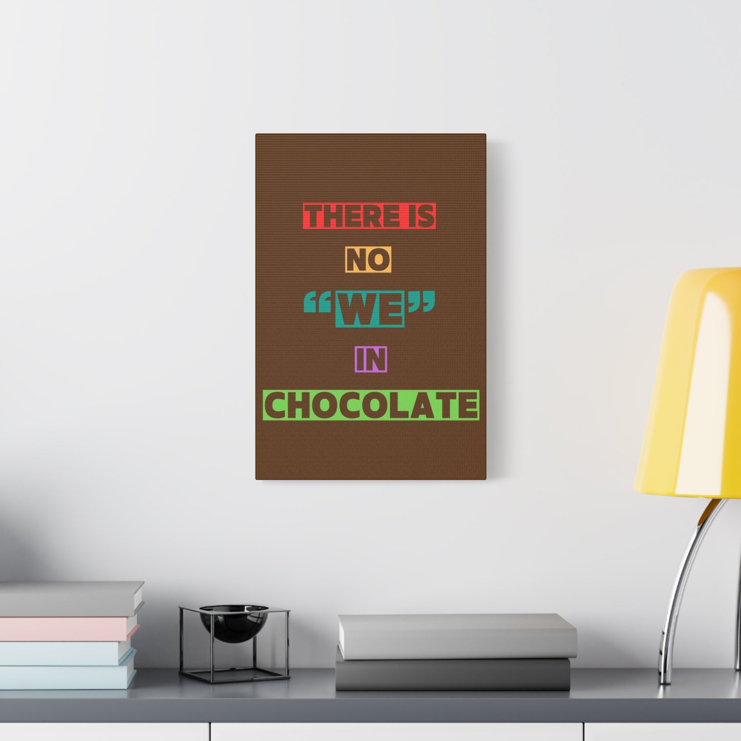 Chocolate Lovers Wall Art, Fun Kitchen Decor, Gift for Foodies, Unique Home Accent, Art Print for Chocolate Lovers