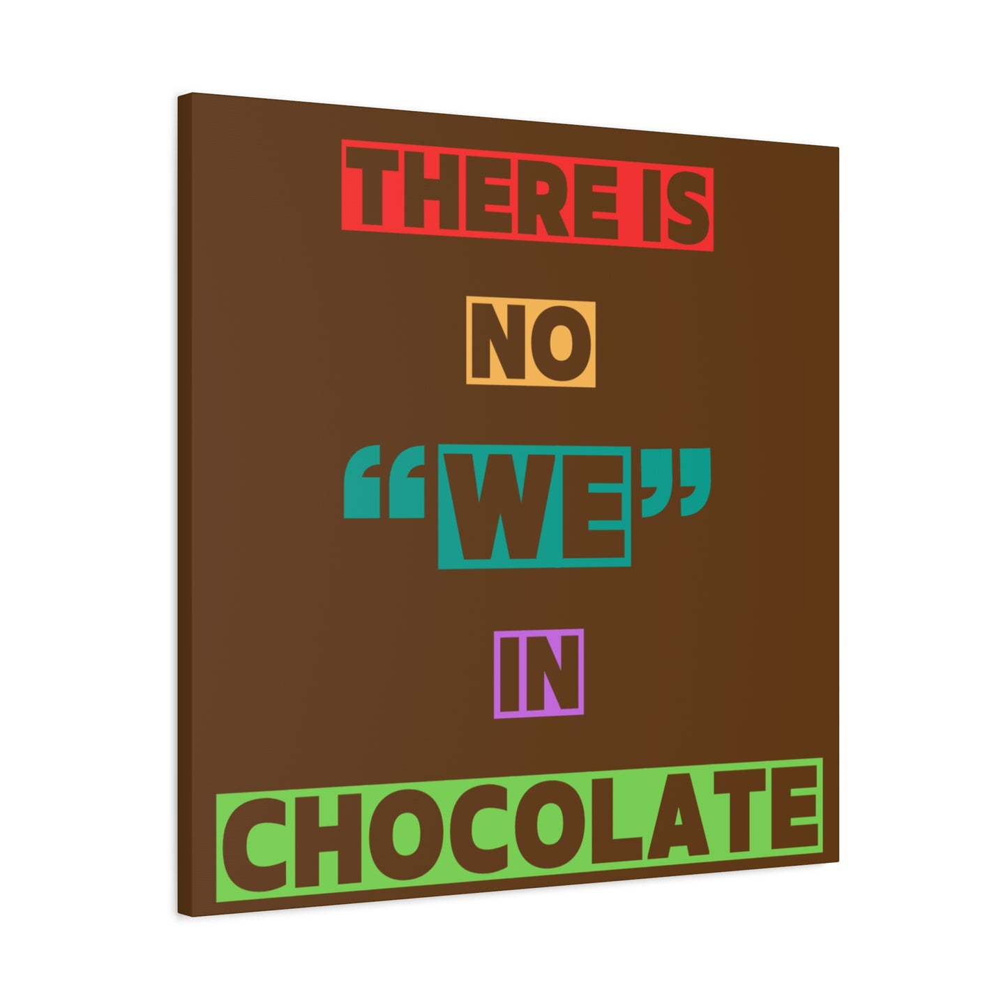 Chocolate Lovers Wall Art, Fun Kitchen Decor, Gift for Foodies, Unique Home Accent, Art Print for Chocolate Lovers