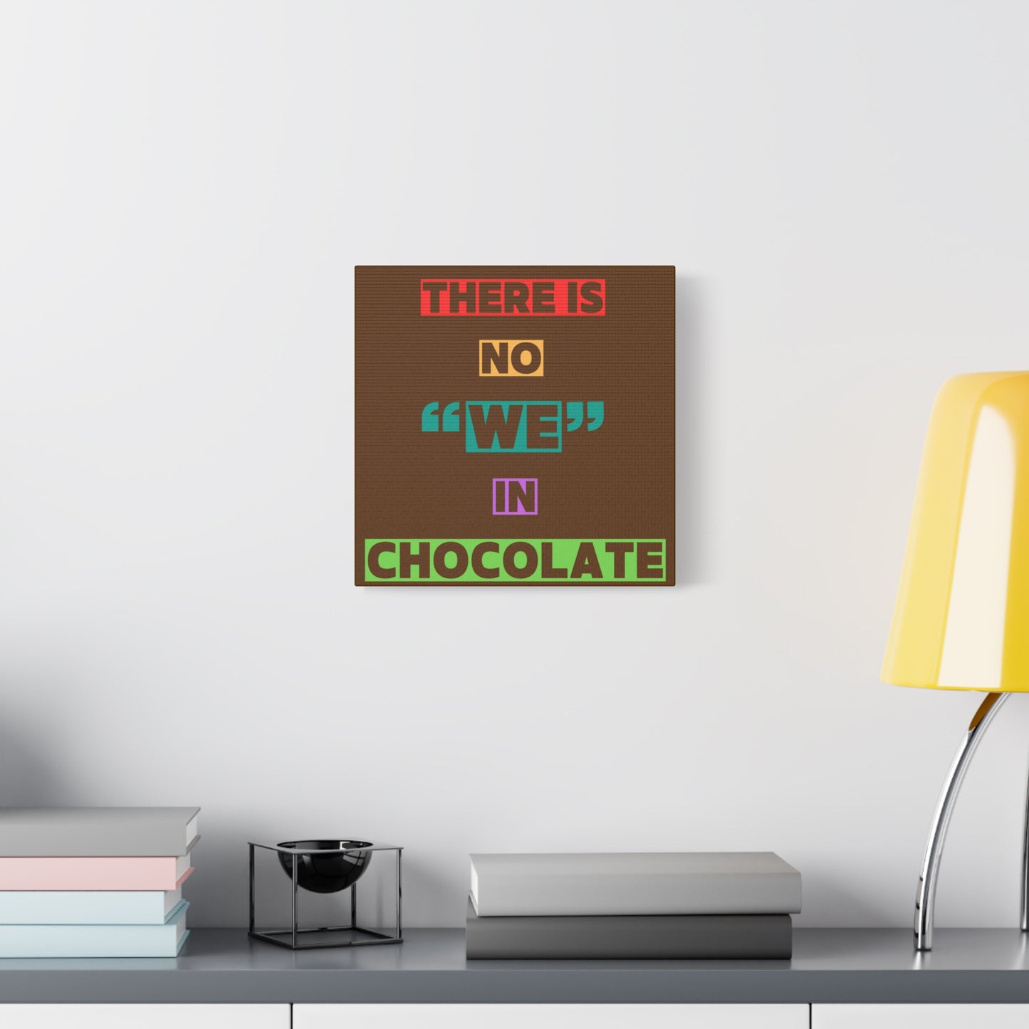 Chocolate Lovers Wall Art, Fun Kitchen Decor, Gift for Foodies, Unique Home Accent, Art Print for Chocolate Lovers