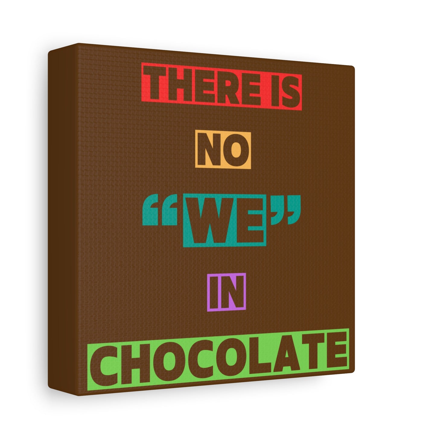 Chocolate Lovers Wall Art, Fun Kitchen Decor, Gift for Foodies, Unique Home Accent, Art Print for Chocolate Lovers