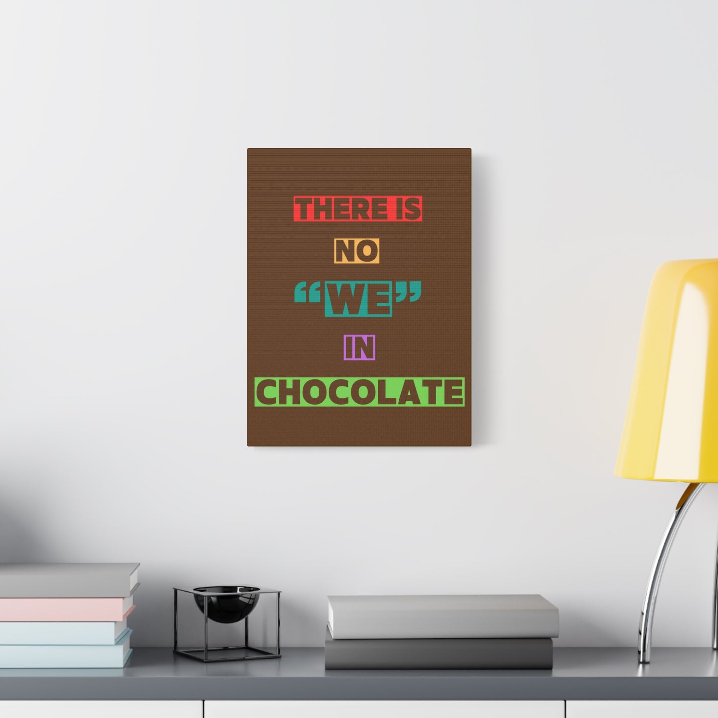 Chocolate Lovers Wall Art, Fun Kitchen Decor, Gift for Foodies, Unique Home Accent, Art Print for Chocolate Lovers