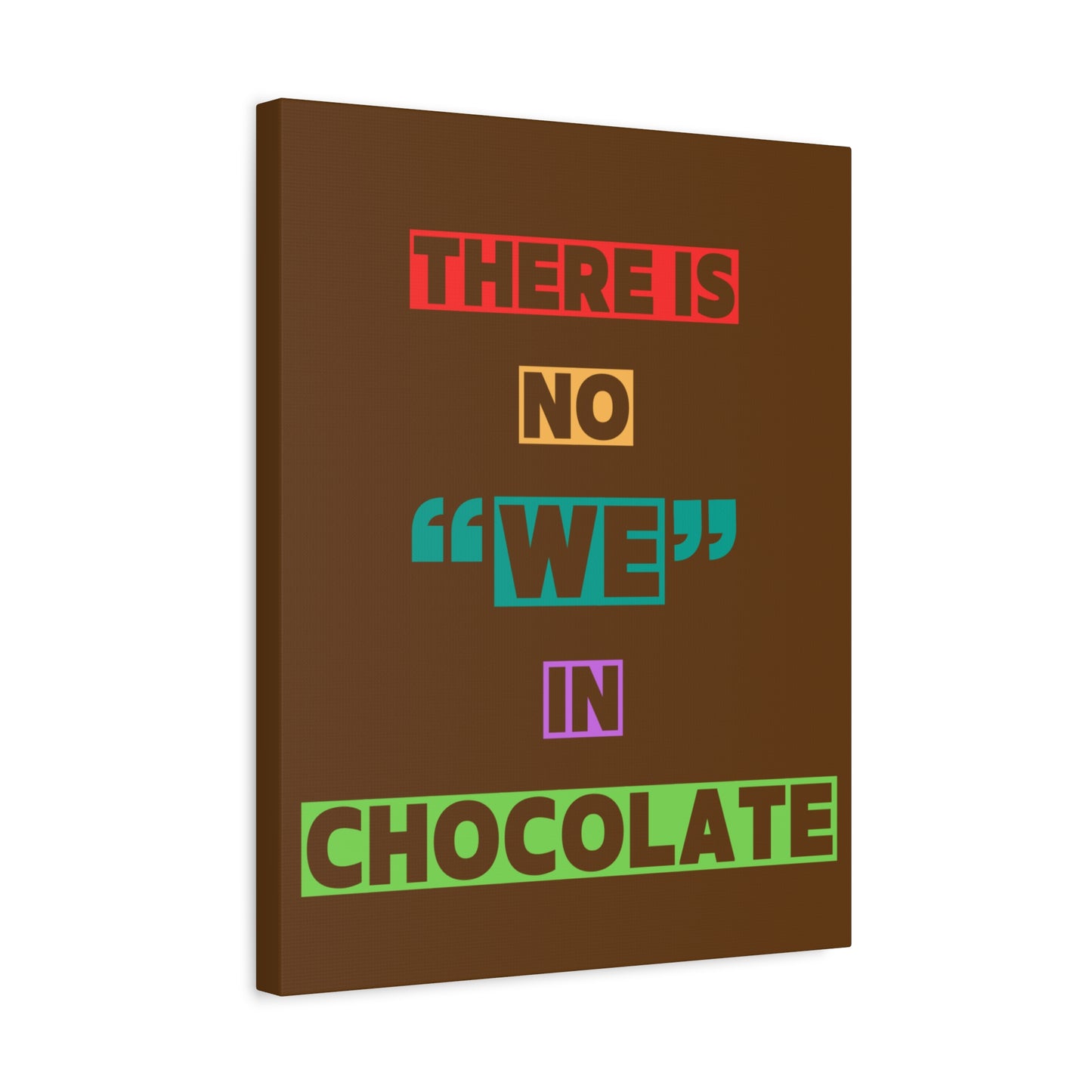 Chocolate Lovers Wall Art, Fun Kitchen Decor, Gift for Foodies, Unique Home Accent, Art Print for Chocolate Lovers