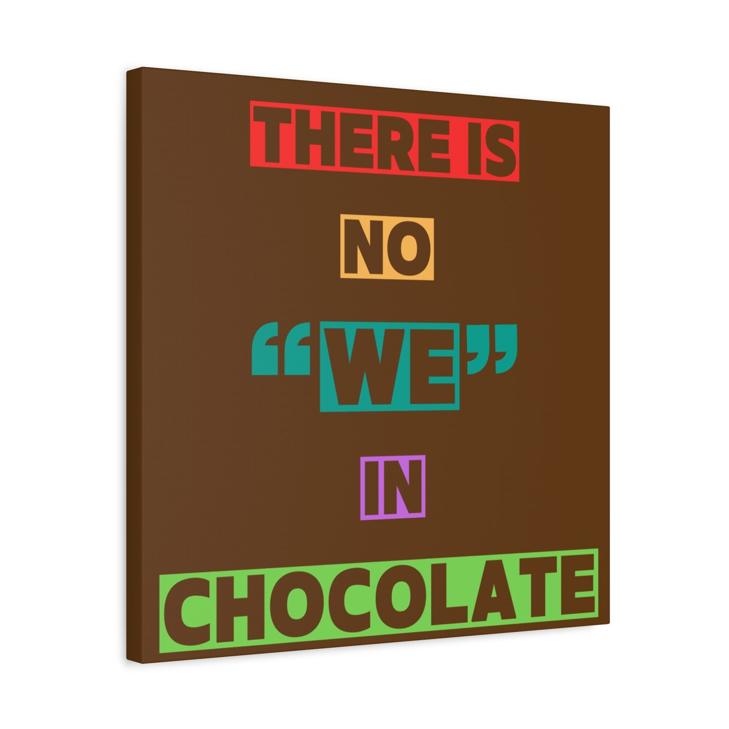 Chocolate Lovers Wall Art, Fun Kitchen Decor, Gift for Foodies, Unique Home Accent, Art Print for Chocolate Lovers