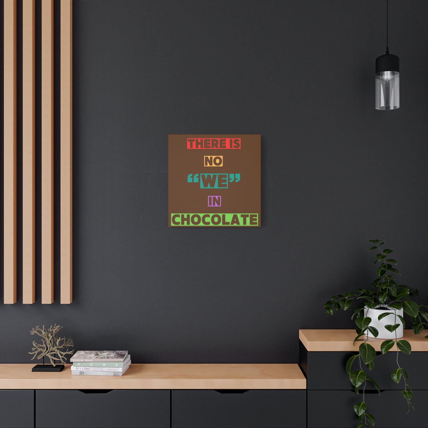 Chocolate Lovers Wall Art, Fun Kitchen Decor, Gift for Foodies, Unique Home Accent, Art Print for Chocolate Lovers