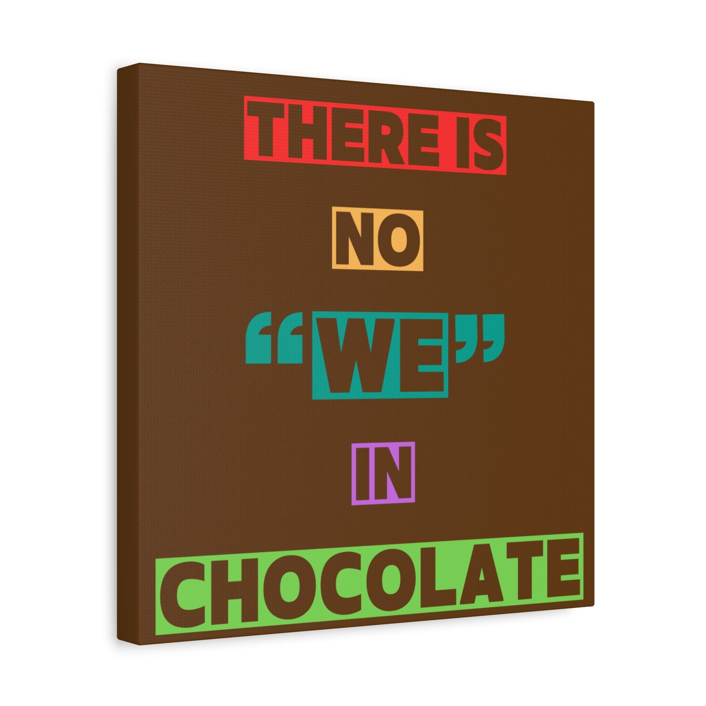 Chocolate Lovers Wall Art, Fun Kitchen Decor, Gift for Foodies, Unique Home Accent, Art Print for Chocolate Lovers