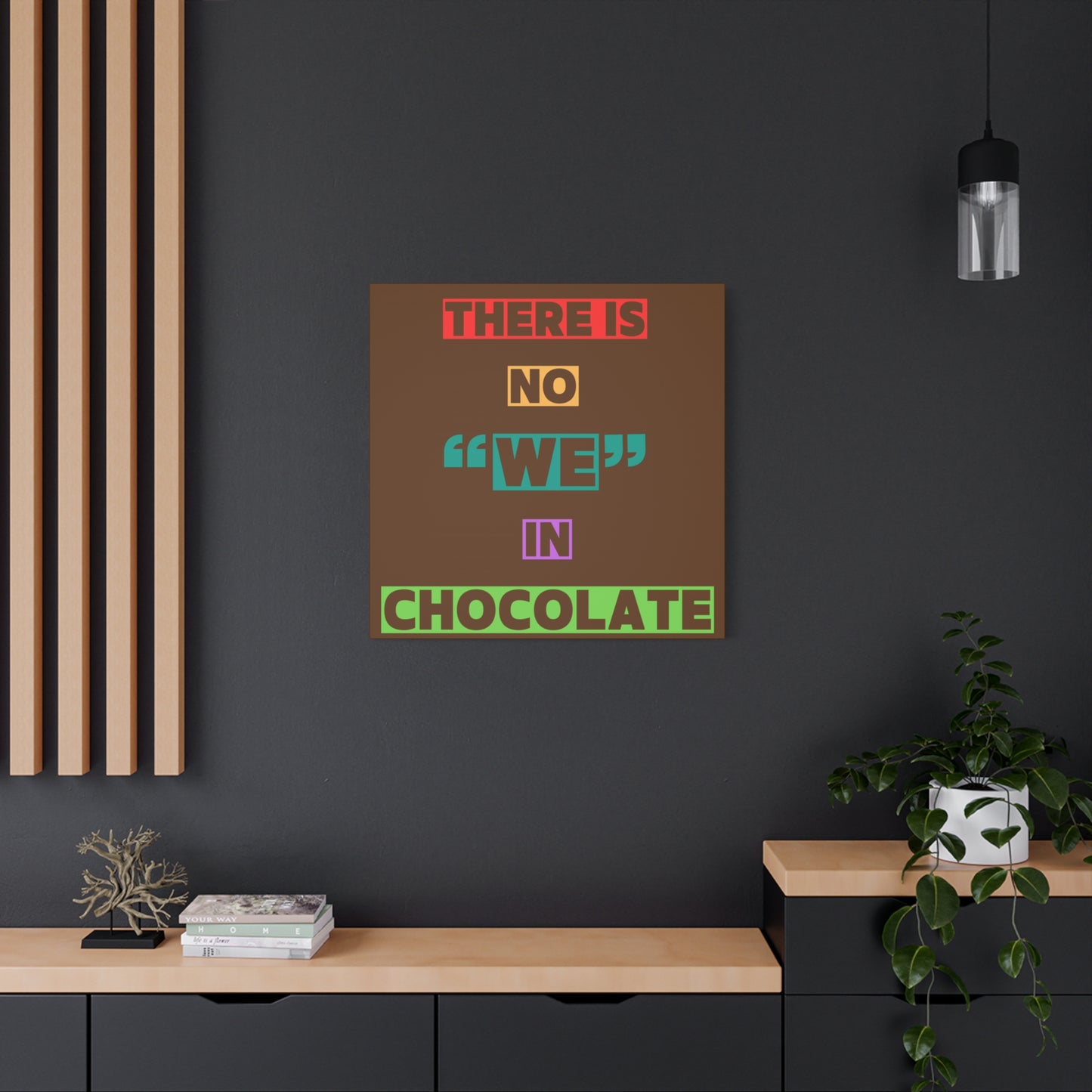 Chocolate Lovers Wall Art, Fun Kitchen Decor, Gift for Foodies, Unique Home Accent, Art Print for Chocolate Lovers