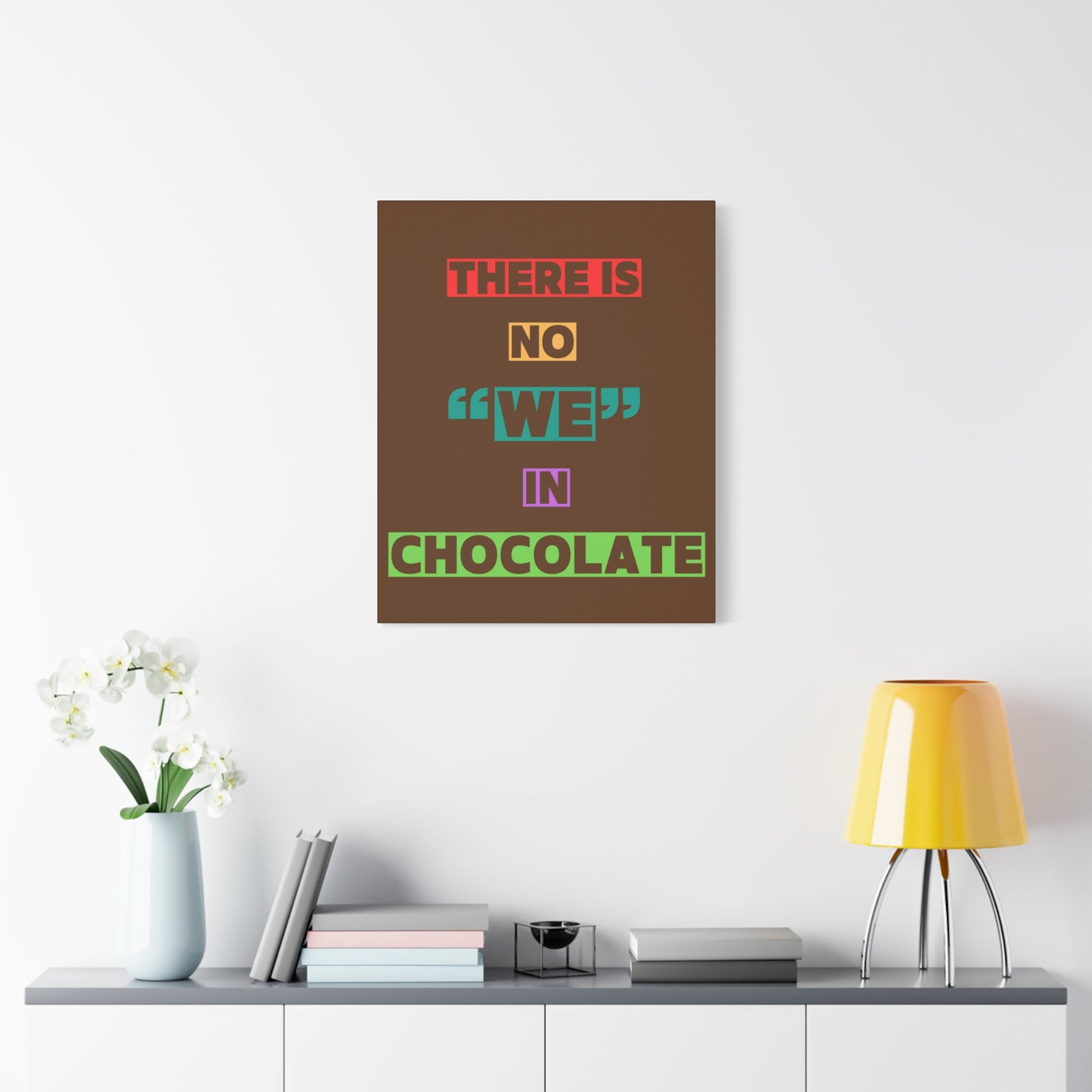 Chocolate Lovers Wall Art, Fun Kitchen Decor, Gift for Foodies, Unique Home Accent, Art Print for Chocolate Lovers