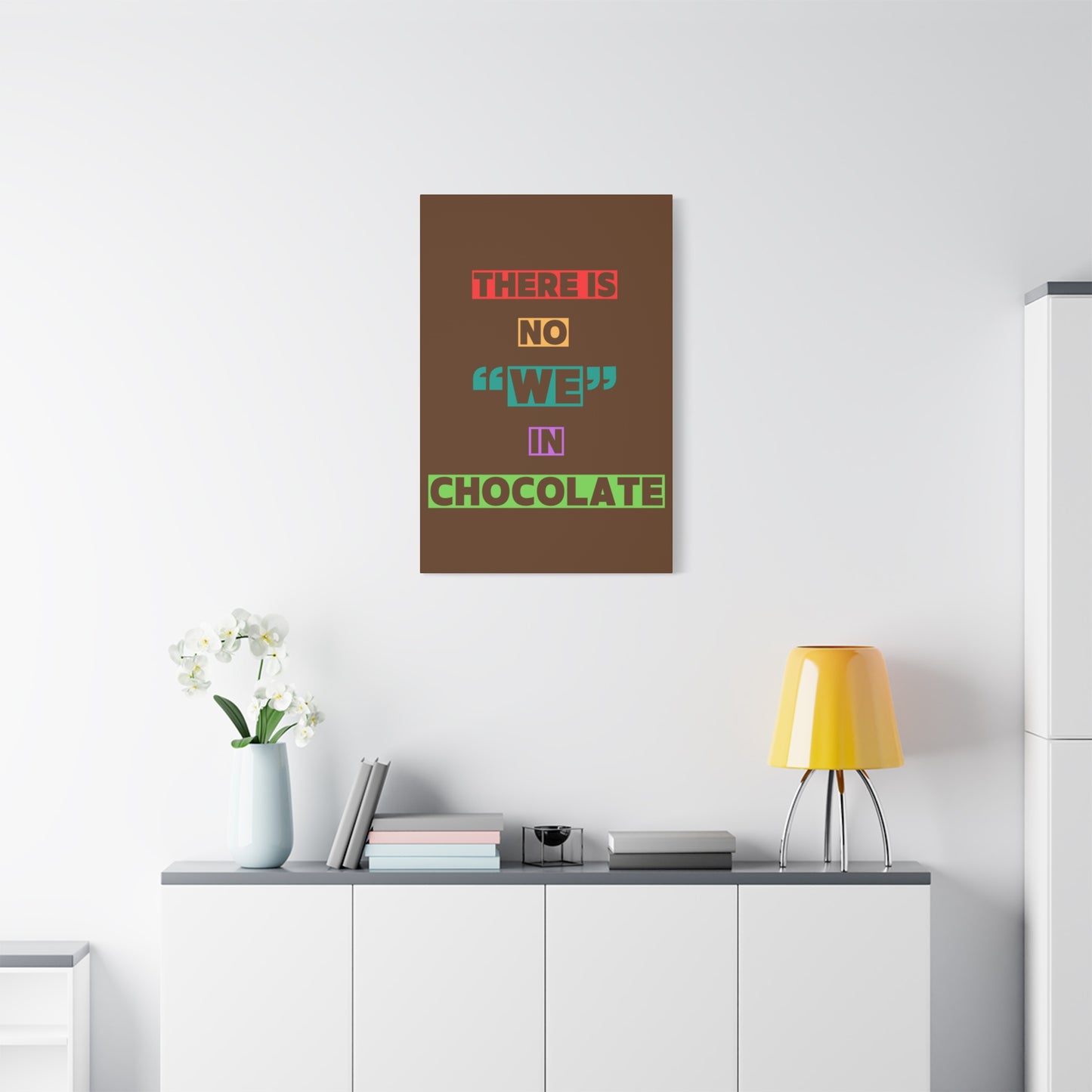 Chocolate Lovers Wall Art, Fun Kitchen Decor, Gift for Foodies, Unique Home Accent, Art Print for Chocolate Lovers