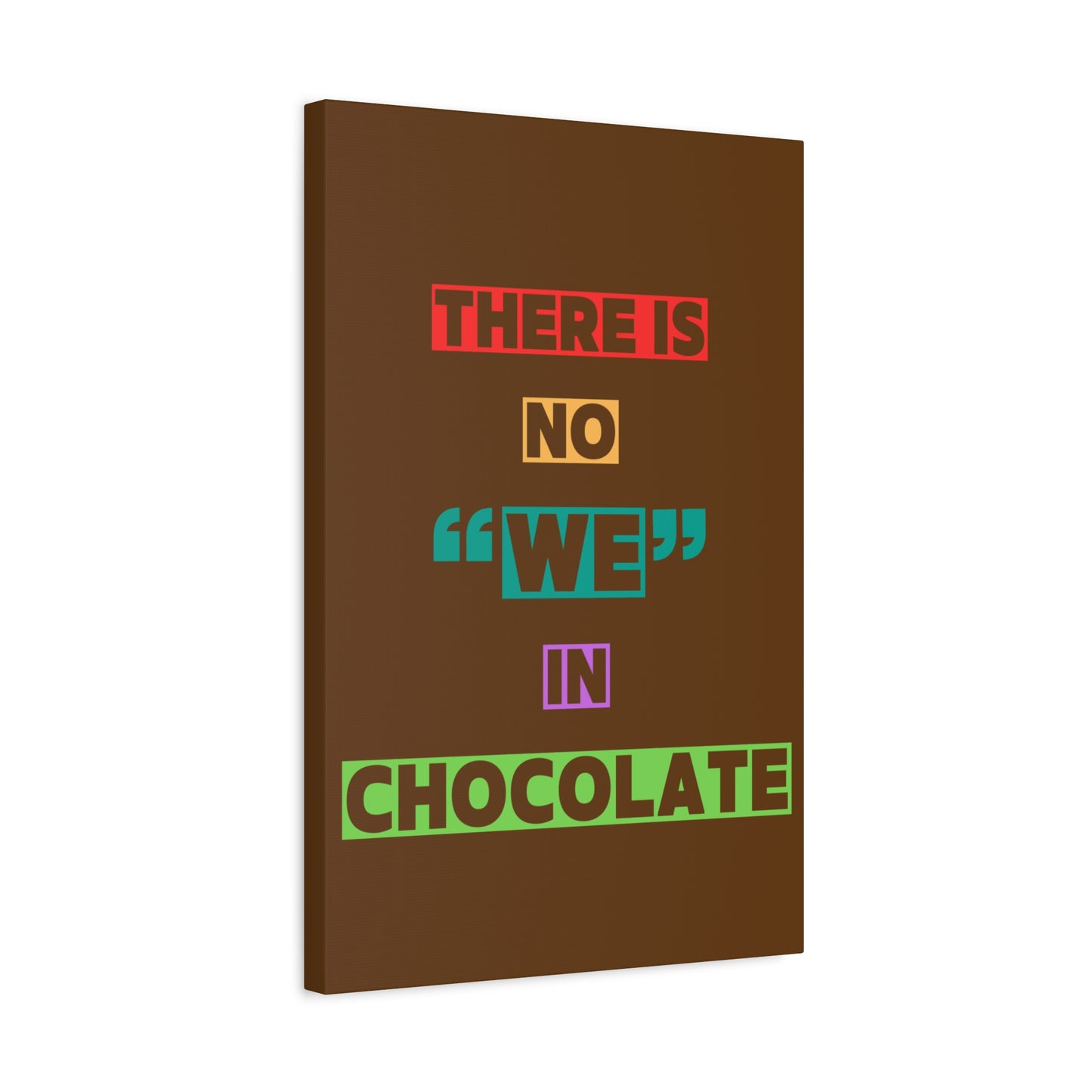 Chocolate Lovers Wall Art, Fun Kitchen Decor, Gift for Foodies, Unique Home Accent, Art Print for Chocolate Lovers