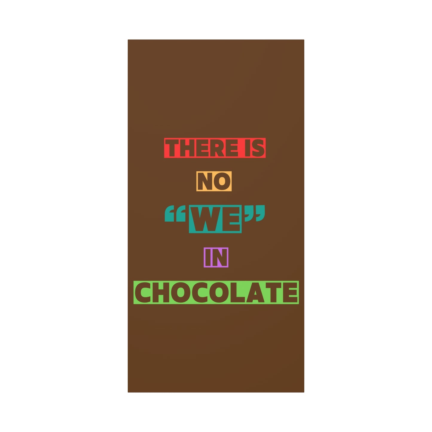 Chocolate Lovers Wall Art, Fun Kitchen Decor, Gift for Foodies, Unique Home Accent, Art Print for Chocolate Lovers