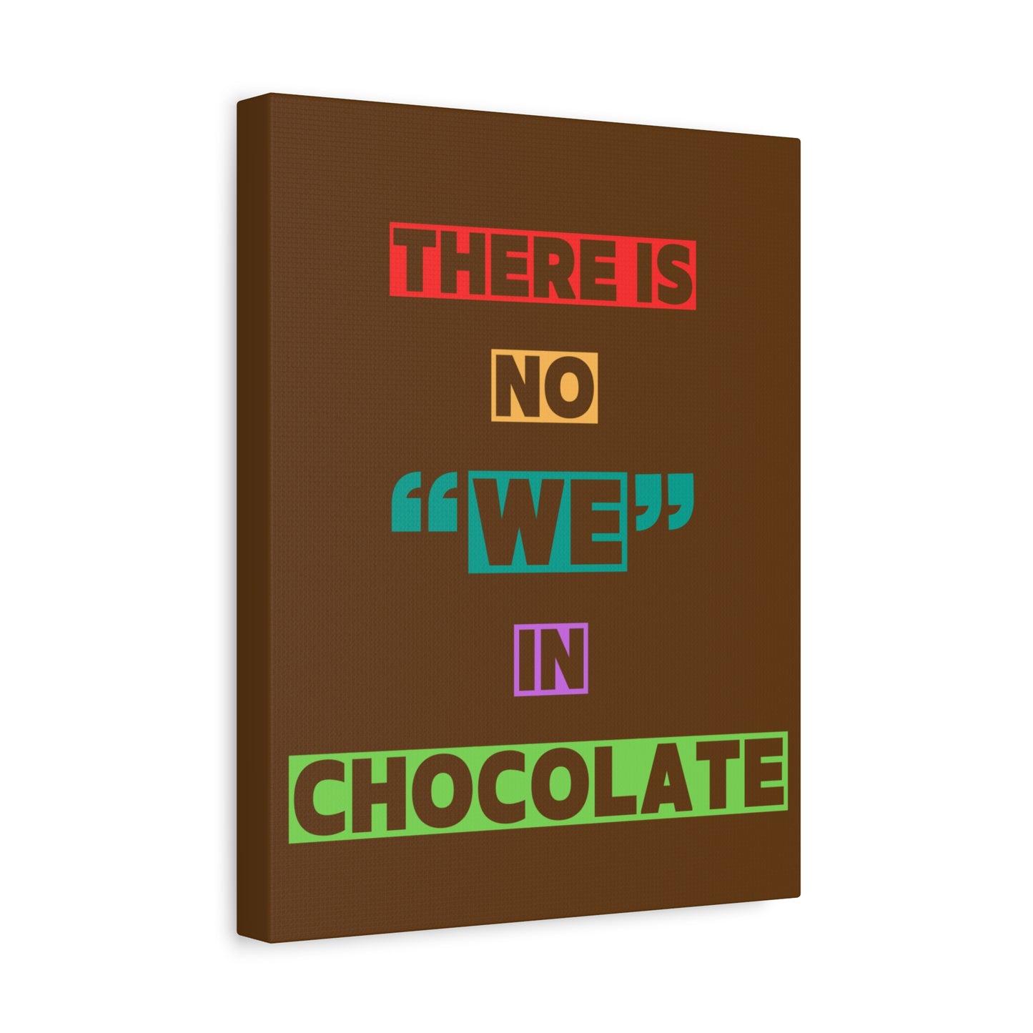 Chocolate Lovers Wall Art, Fun Kitchen Decor, Gift for Foodies, Unique Home Accent, Art Print for Chocolate Lovers