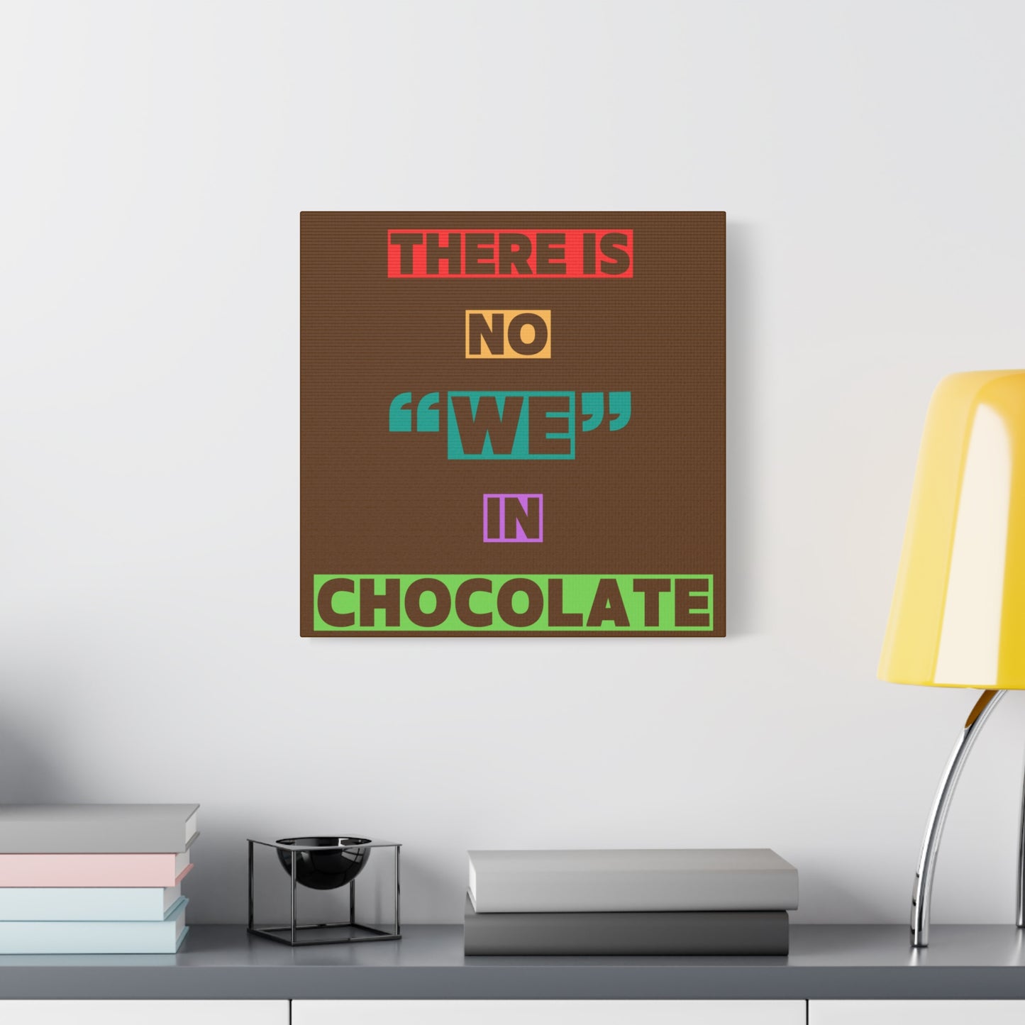 Chocolate Lovers Wall Art, Fun Kitchen Decor, Gift for Foodies, Unique Home Accent, Art Print for Chocolate Lovers