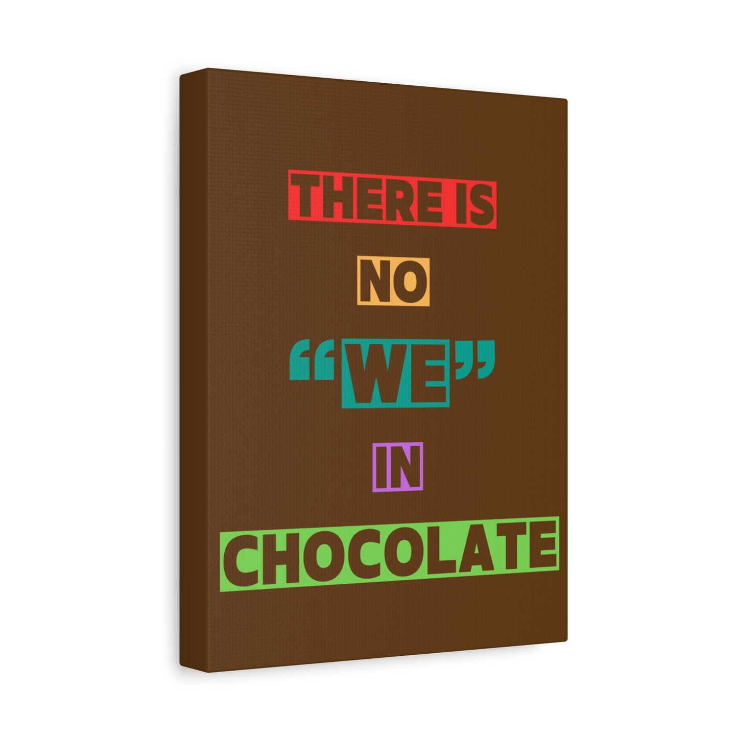 Chocolate Lovers Wall Art, Fun Kitchen Decor, Gift for Foodies, Unique Home Accent, Art Print for Chocolate Lovers